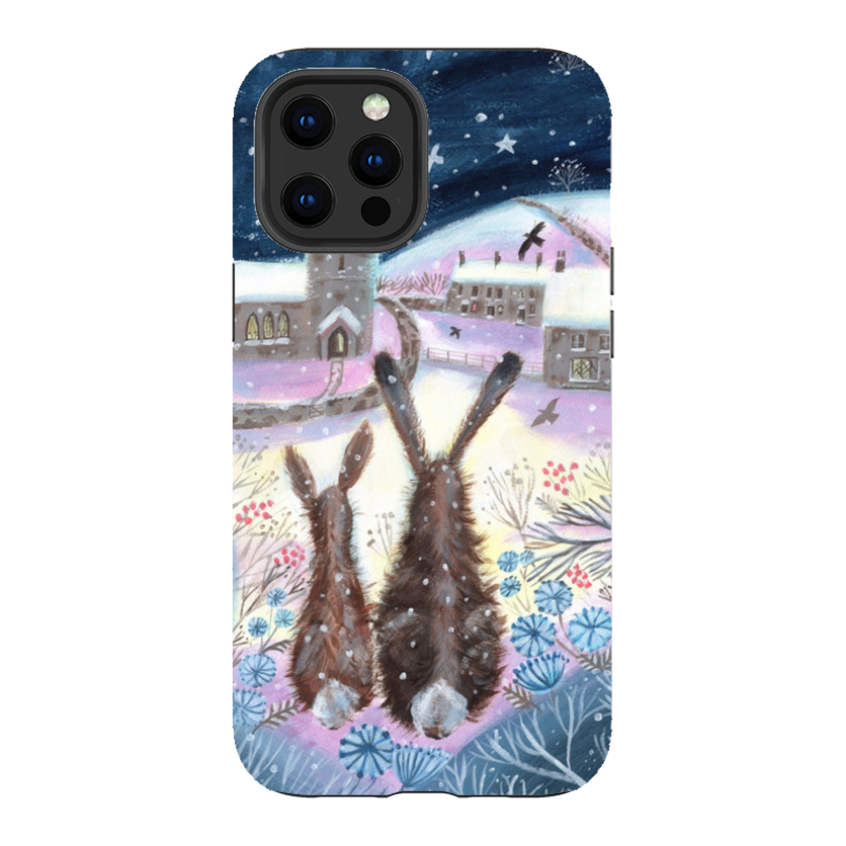iPhone Tough Case - Rabbit & Hare By Mary Stubberfield