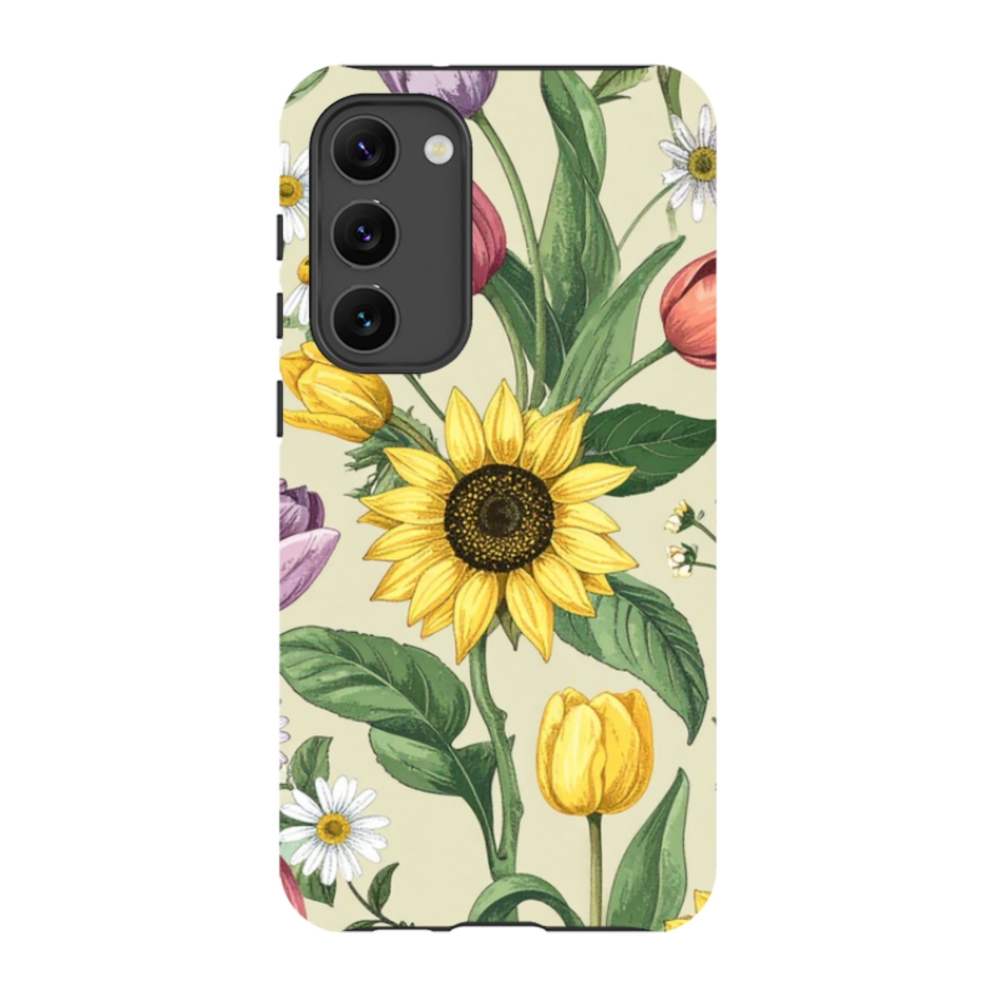 Samsung Tough  Case - Pale Sunflowers