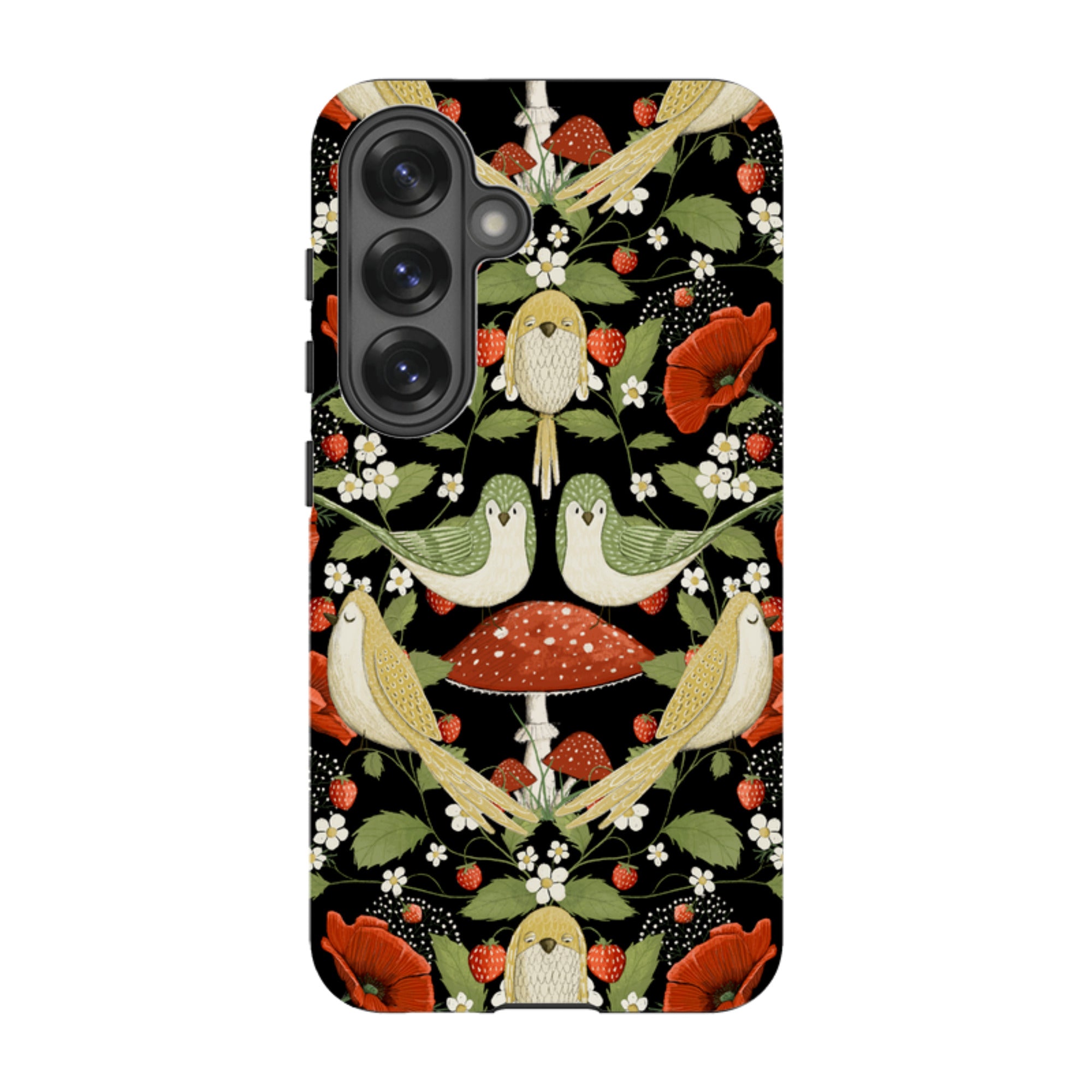 Samsung Tough  Case - Red Poppies By Maja Lindberg