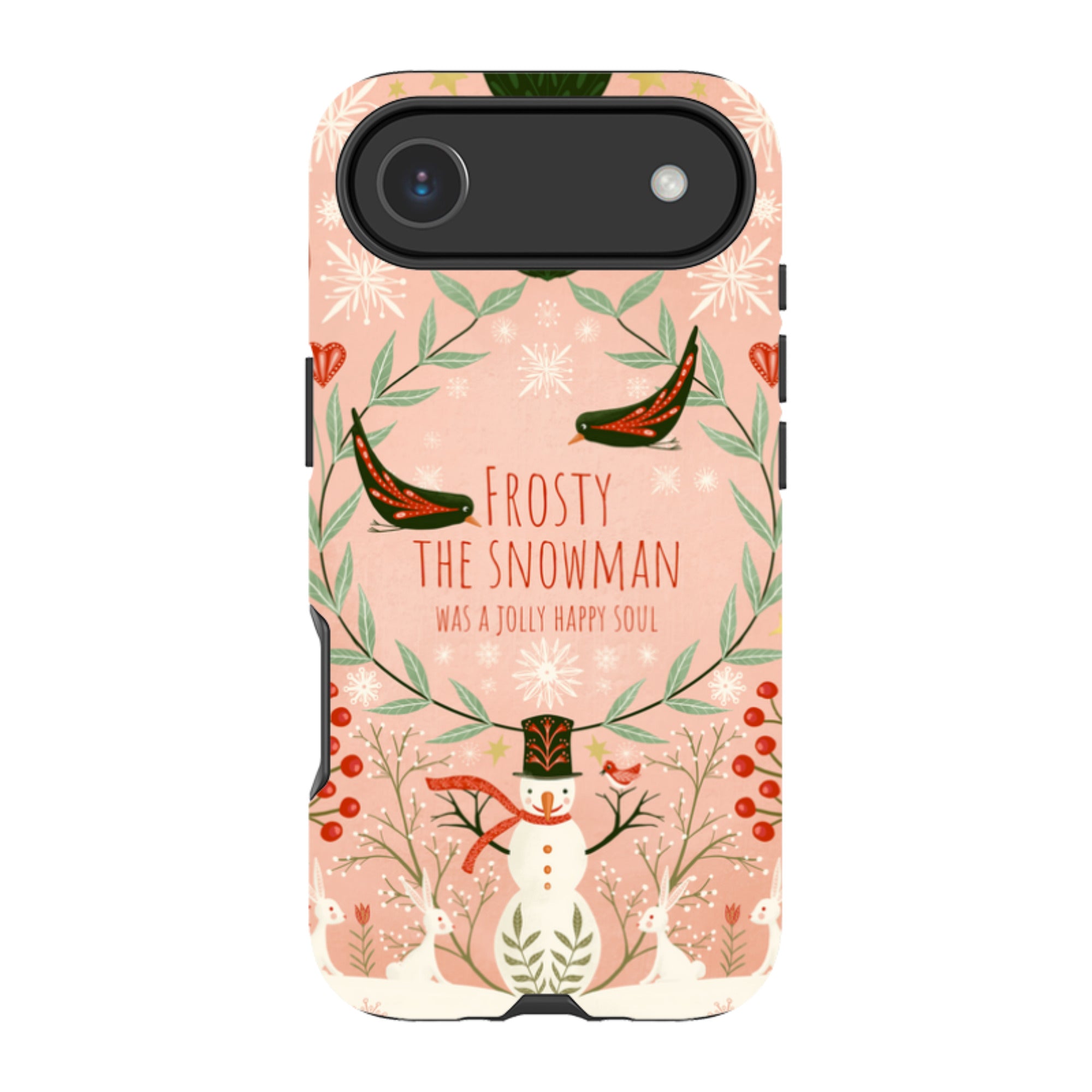 iPhone Tough Case -Frosty The Snow Man By Maja Lindberg