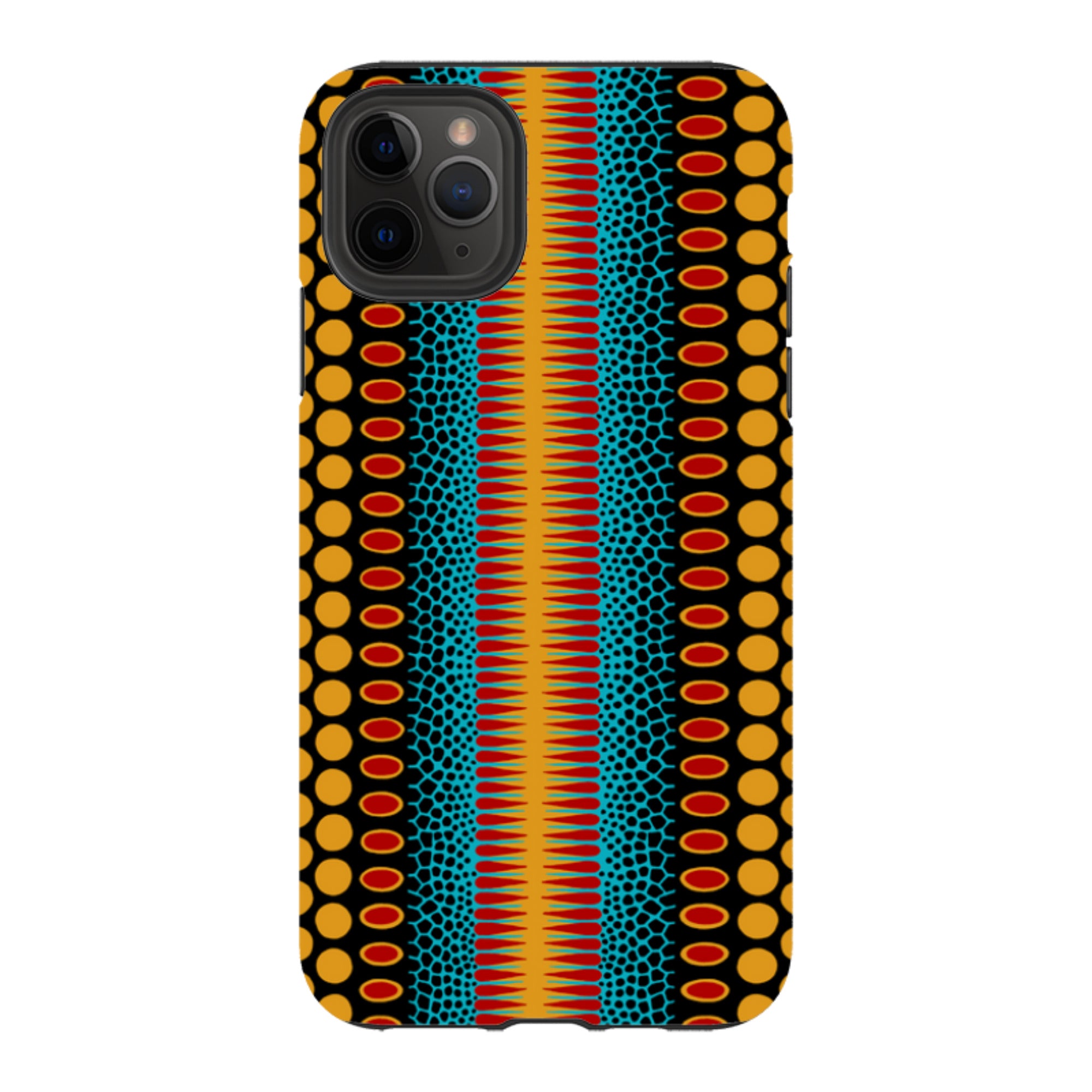 iPhone Tough Case - Tropical  Spot Vertical By Cressida Bell
