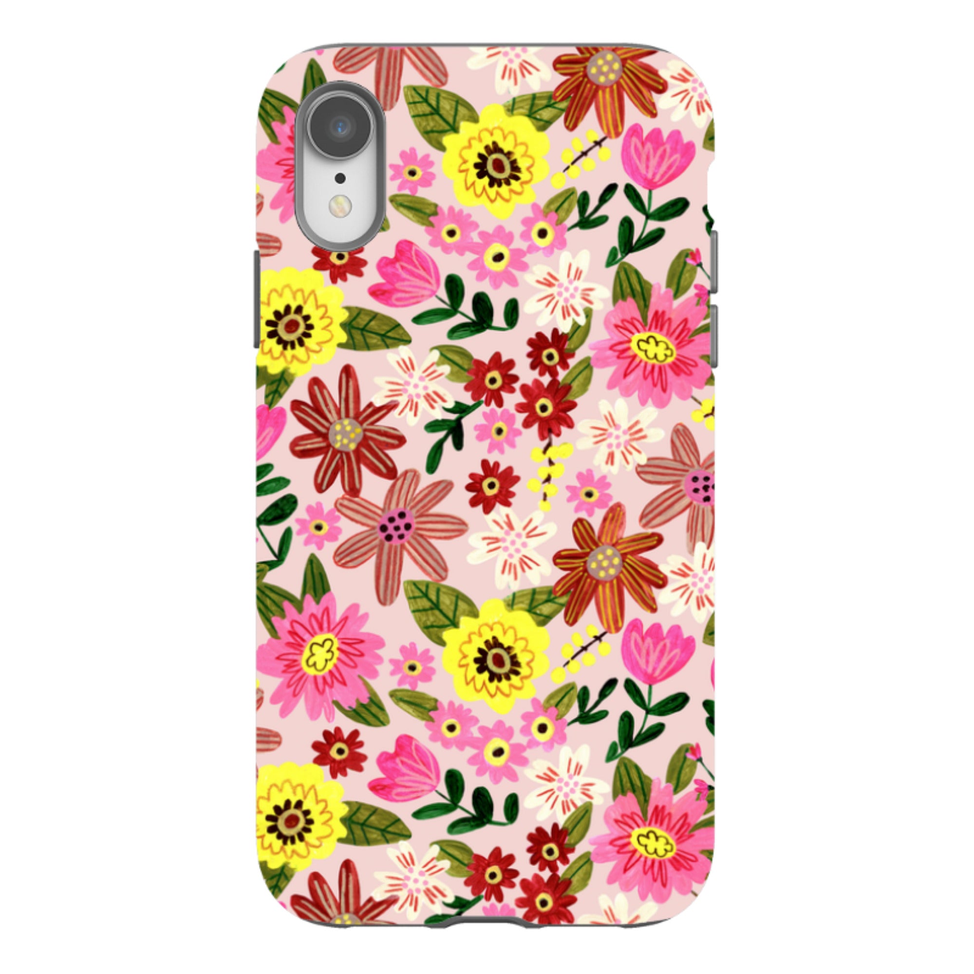 iPhone Tough Case - Spring Floral I By Caroline Bonne Muller
