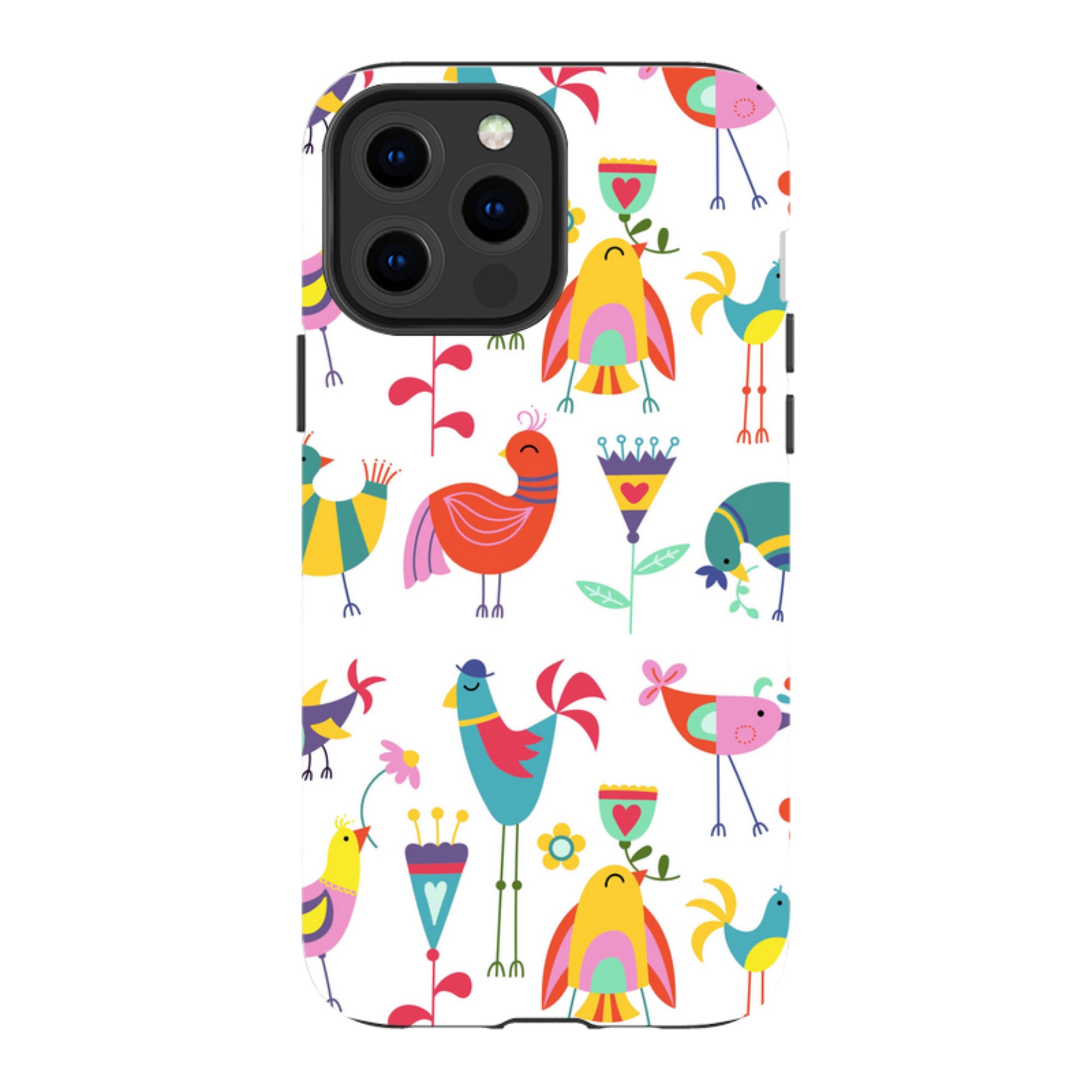 iPhone MagSafe Tough Case -  Folky Birds By Suzy Taylor