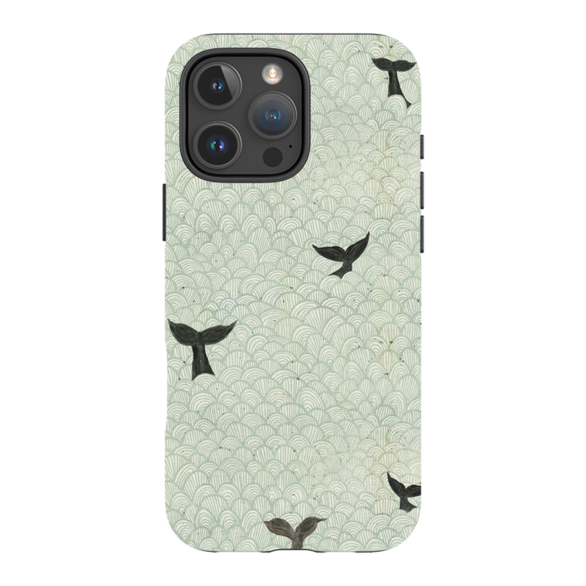 iPhone Tough Case - Whale Tails By Katherine Quinn