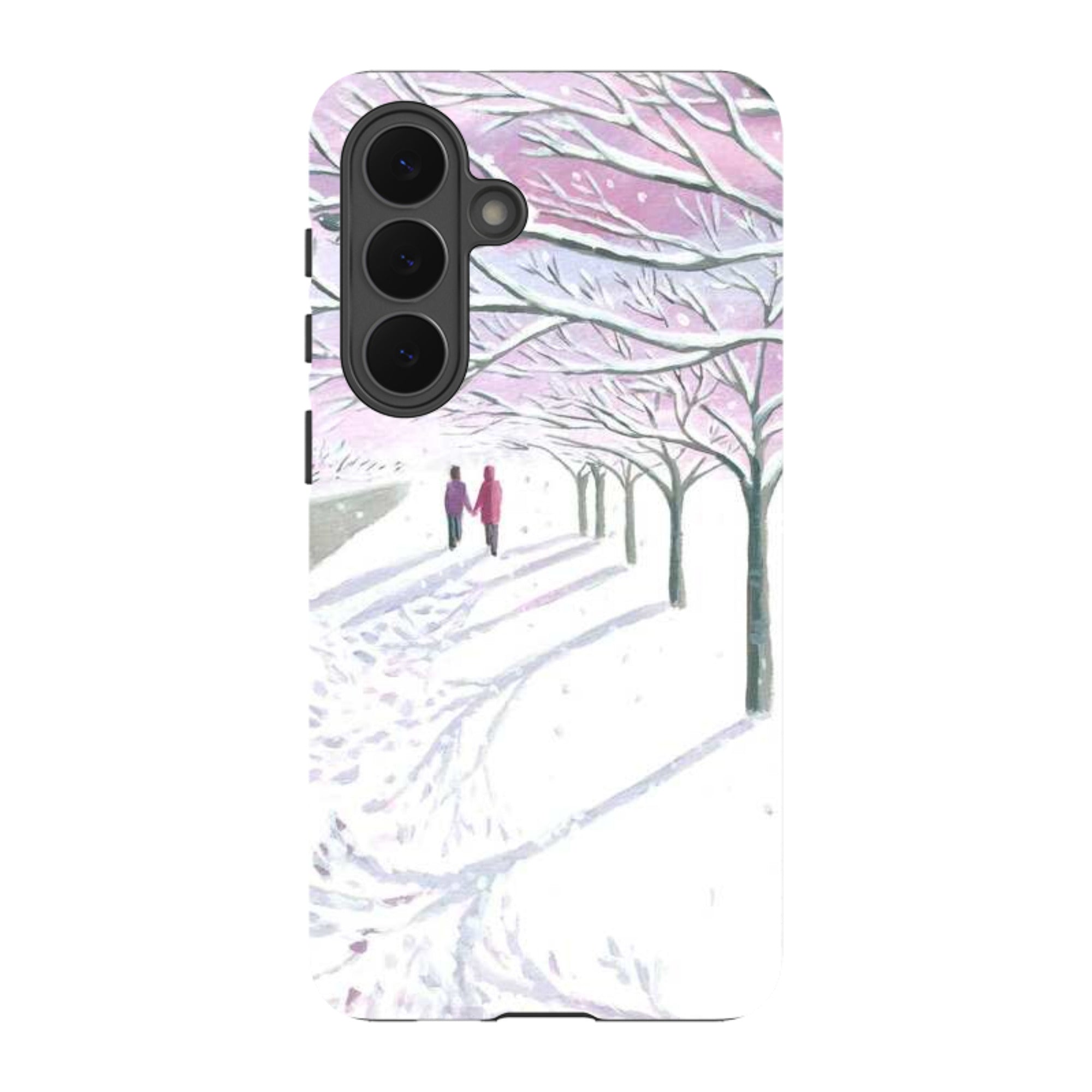 Samsung Tough Case - Snowy Park By Mary Stubberfield