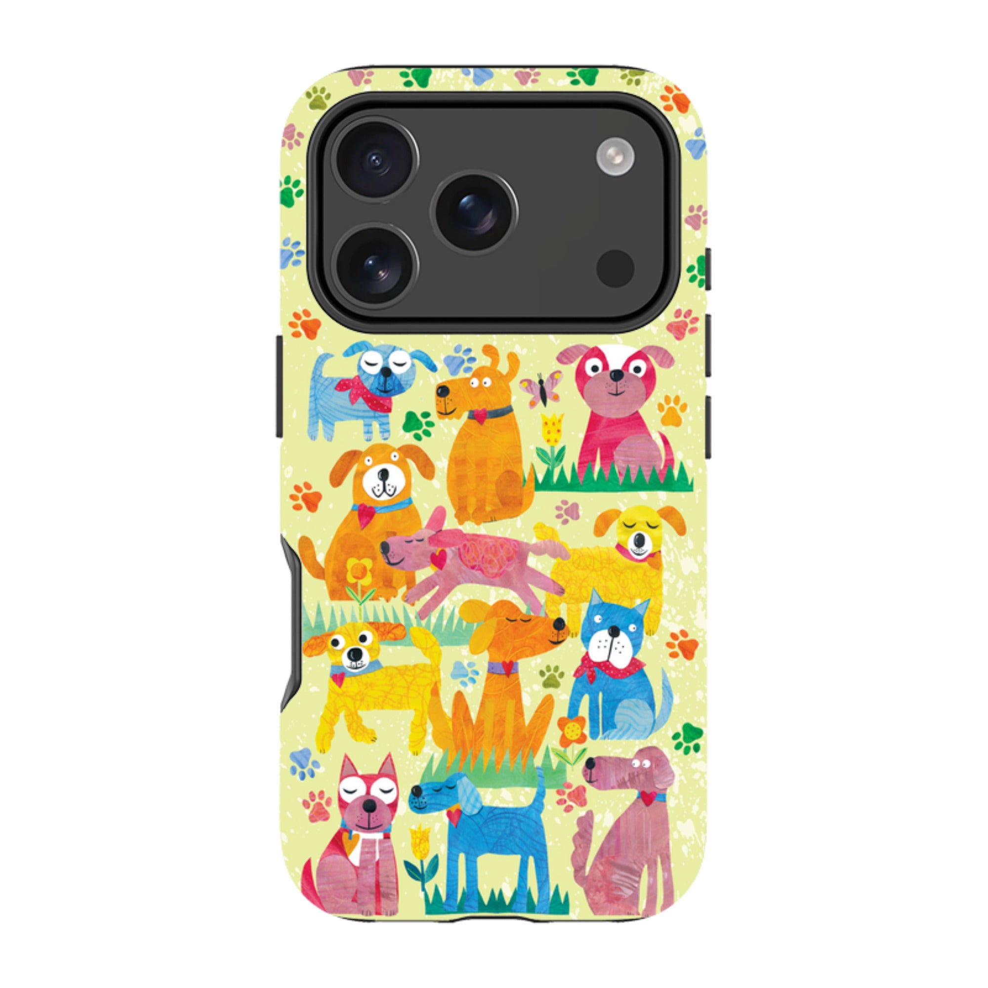 iPhone Tough Case - Dogs in the park By Tracey English