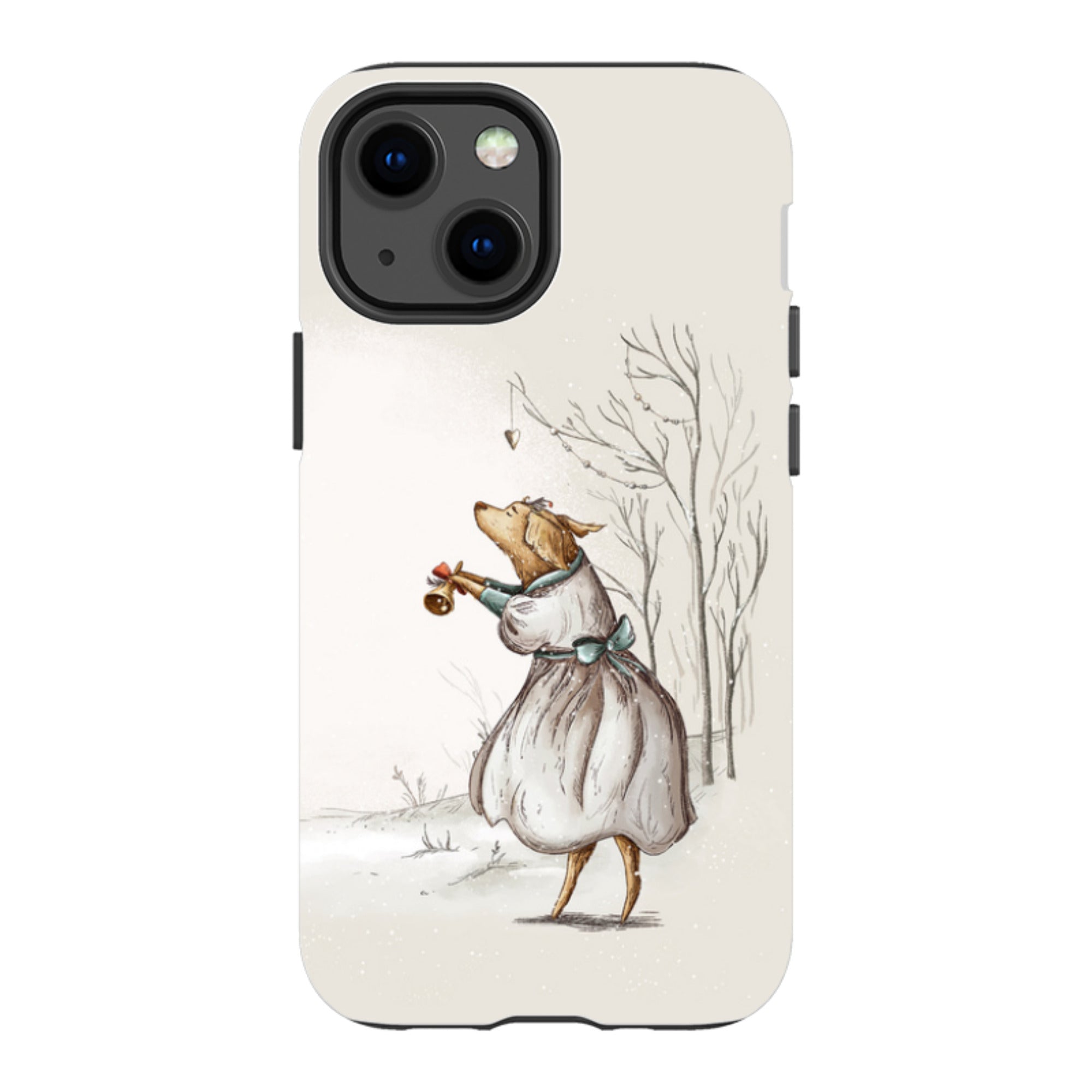 iPhone Tough Case - Lady Xmas