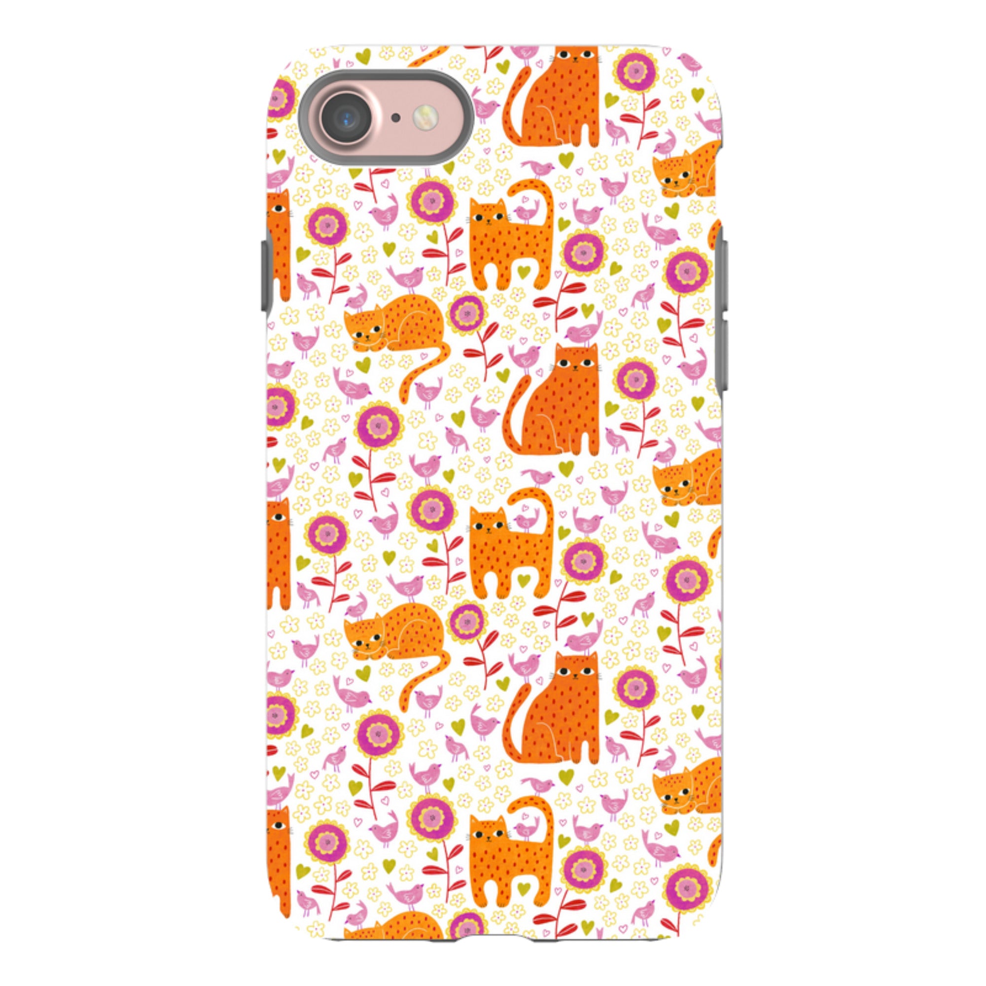 iPhone Tough Case - Marmalade Cats By Suzy Taylor