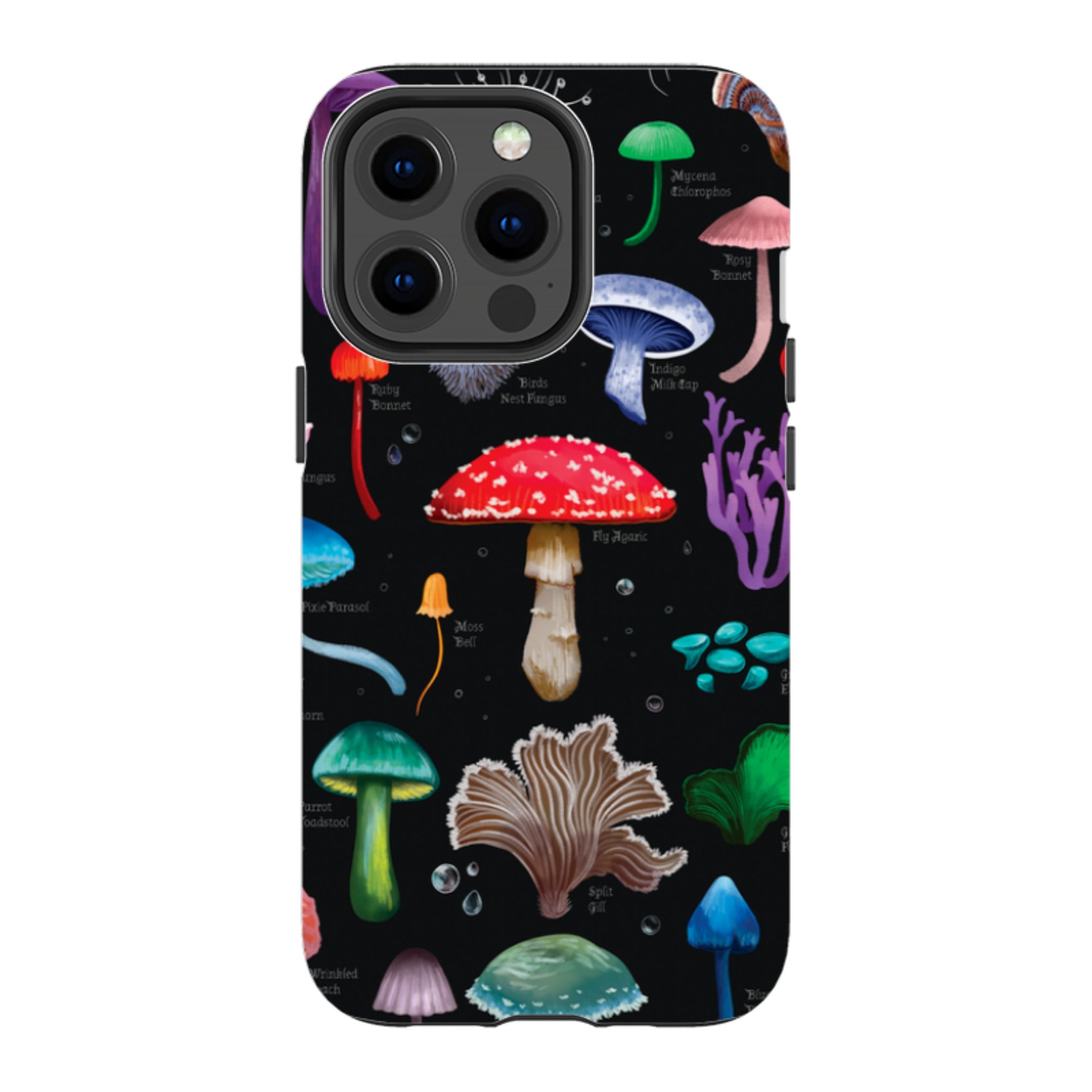 iPhone Tough Case - Mushrooms By Anna Stead