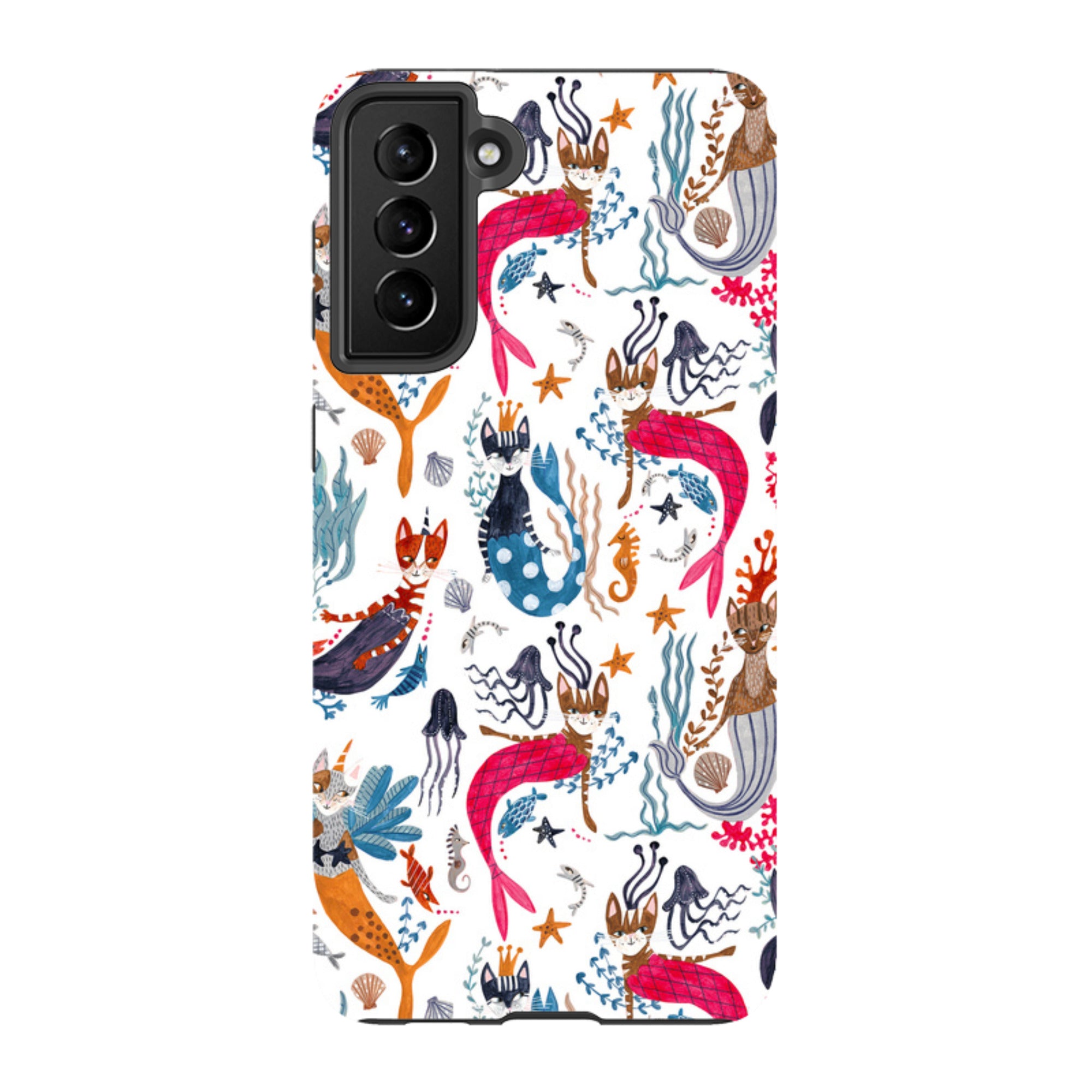 Samsung Tough Case - Cat-Fish By Caroline Bonne Muller