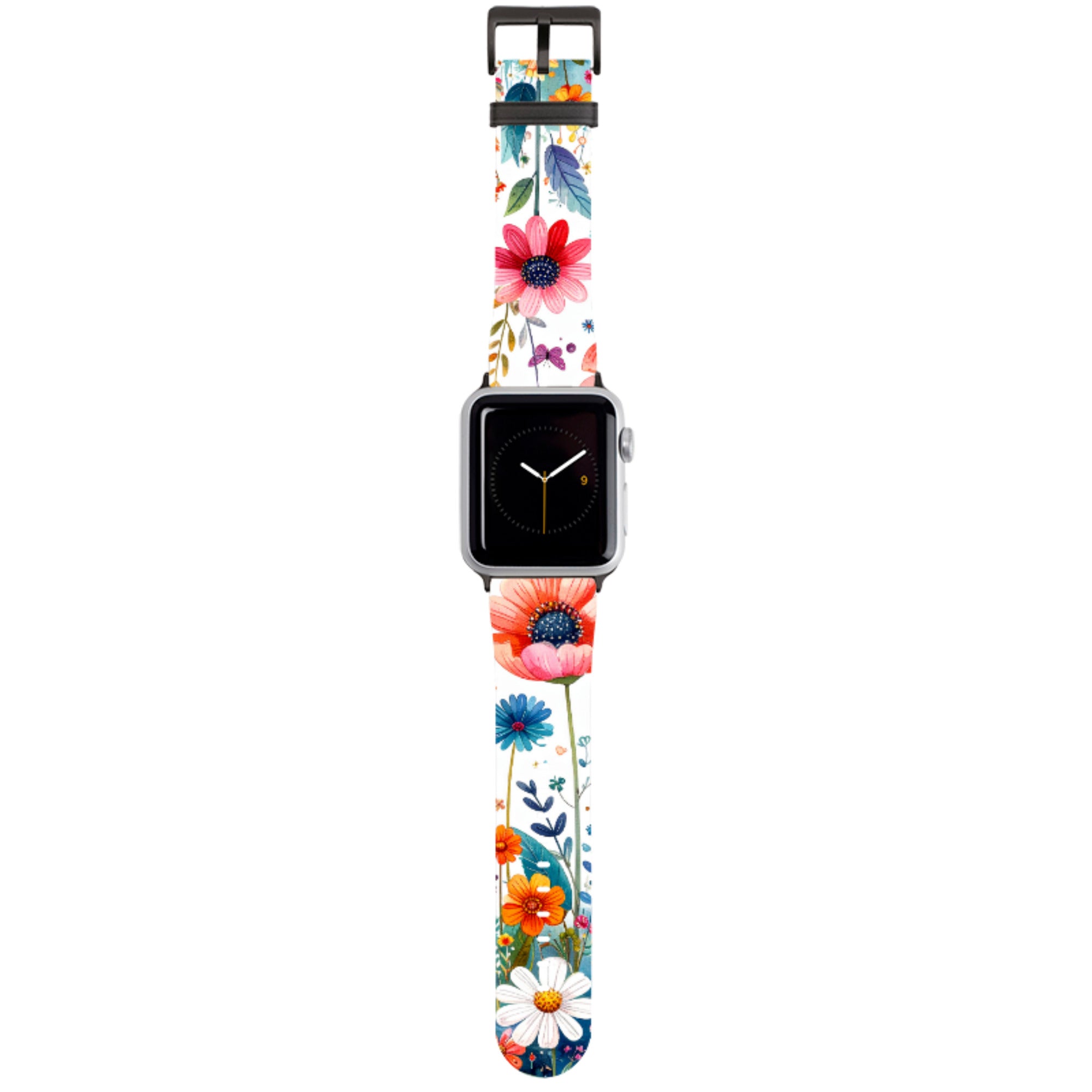 Field Floral Apple Watch Strap