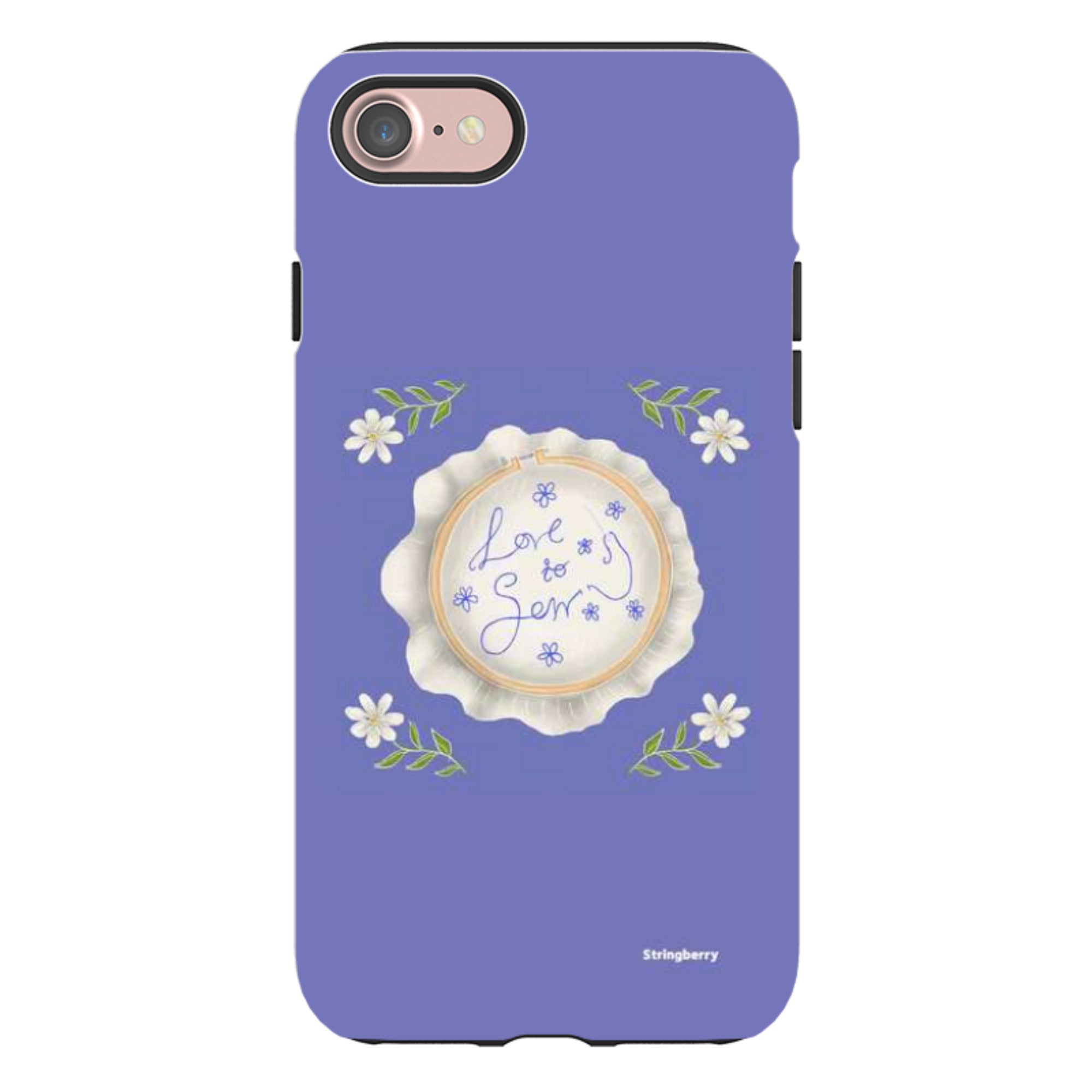 iPhone Tough Case - Love To Sew By Catherine Rowe