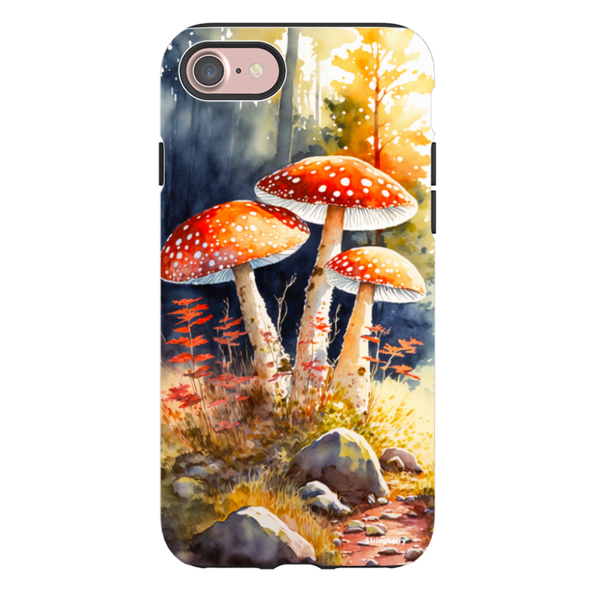 iPhone Tough Case - Mushroom Colour I