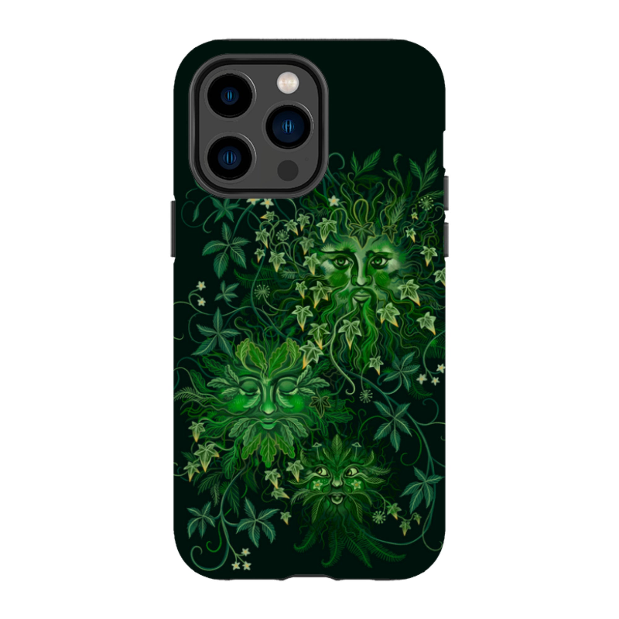 iPhone MagSafe Tough Case - Green Man By Anna Stead
