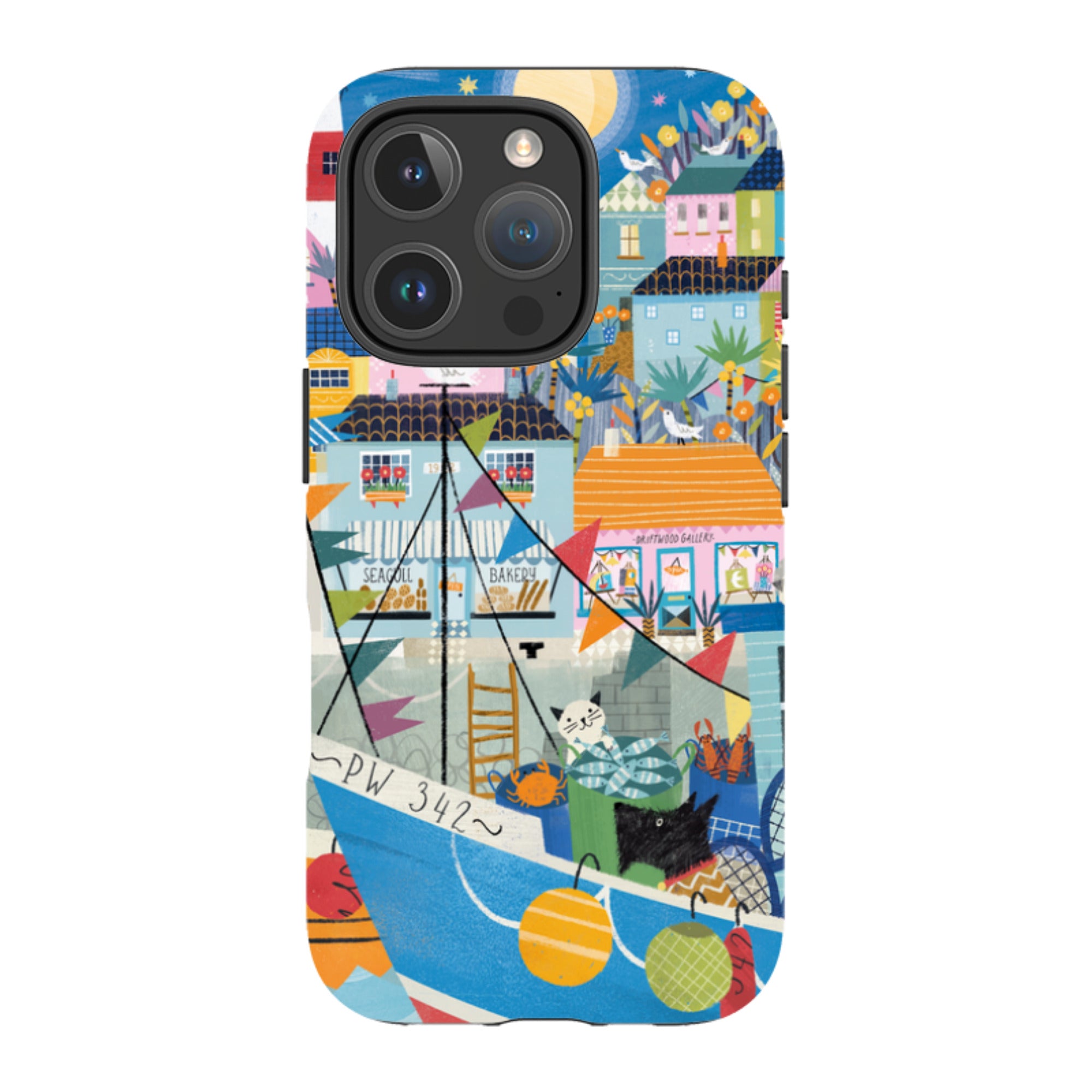iPhone MagSafe Tough Case - Night Harbour 2 By Ali Brookes