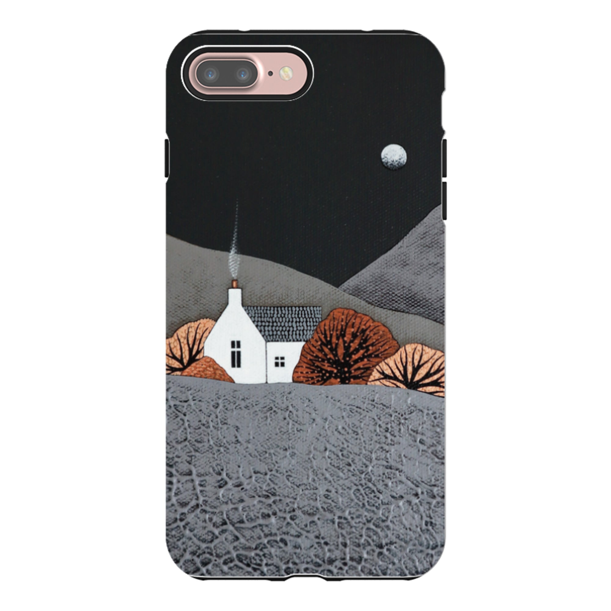 iPhone Tough Case - Last Embers Of The Bonfire By Natasha Newton