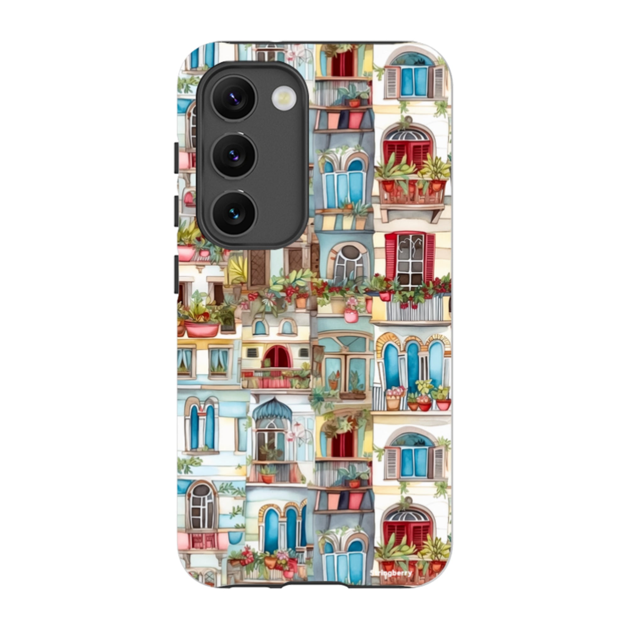 Samsung Tough Case - Floral Balcony II