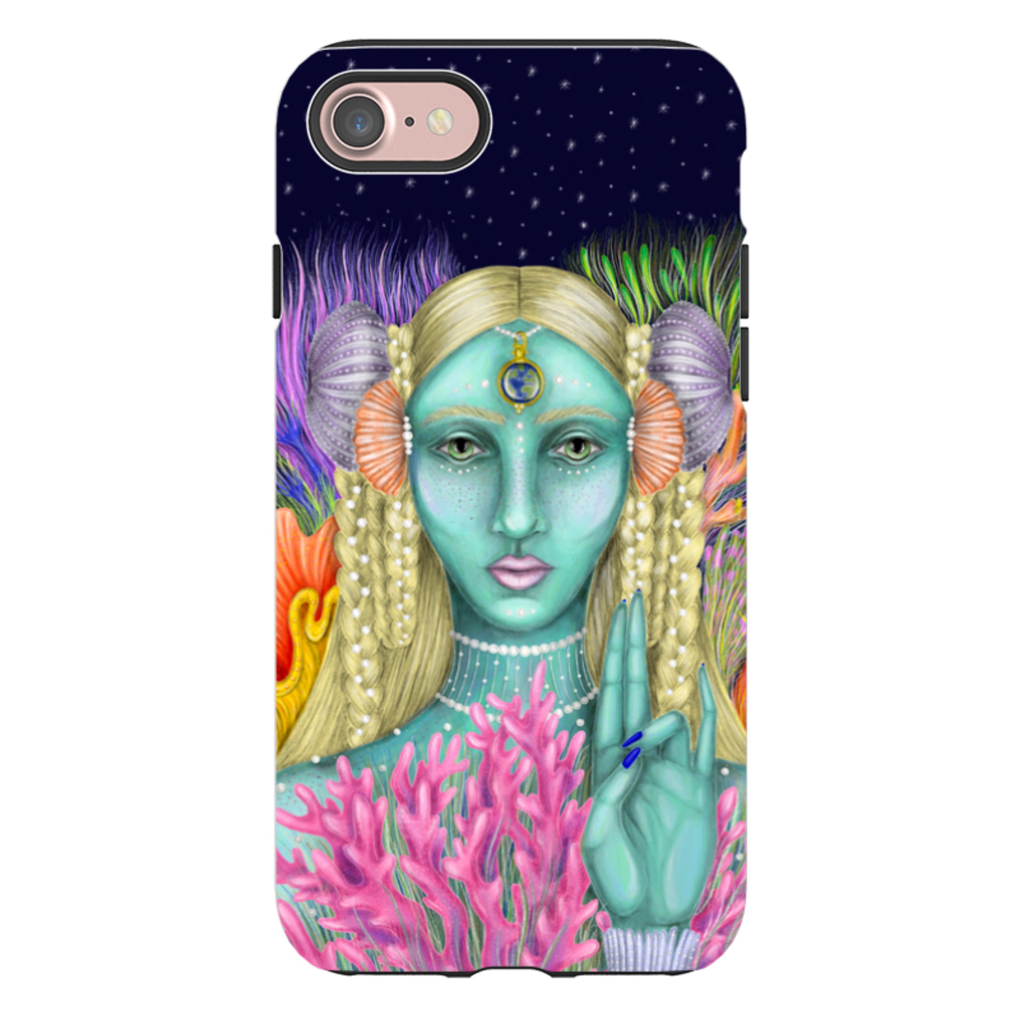 iPhone Tough Case - Corallum By Catherine Rowe