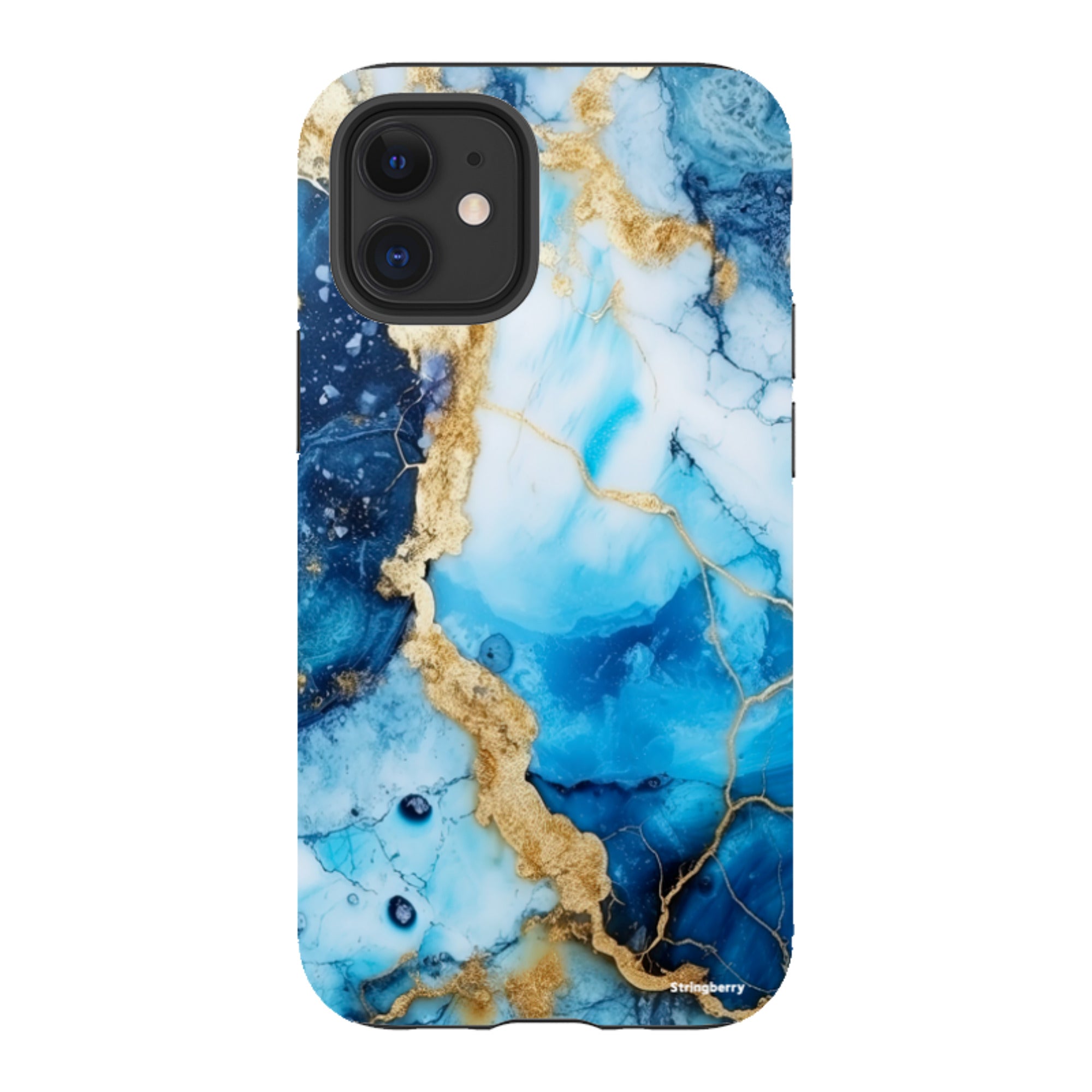iPhone Tough Case - Blue Marbs