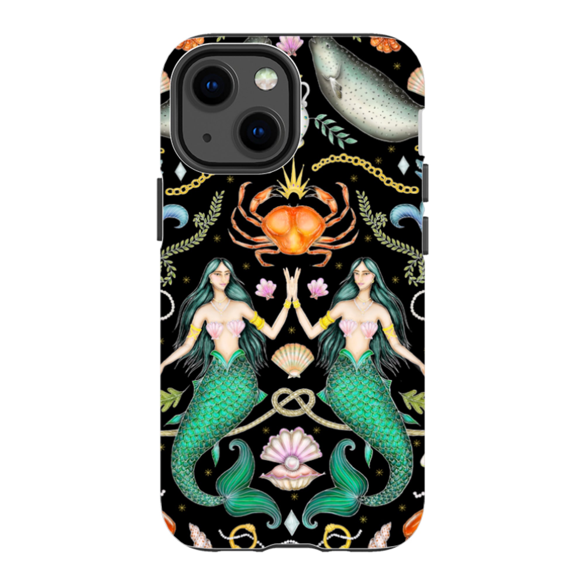 iPhone Tough Case - Tritons Treasure By Catherine Rowe