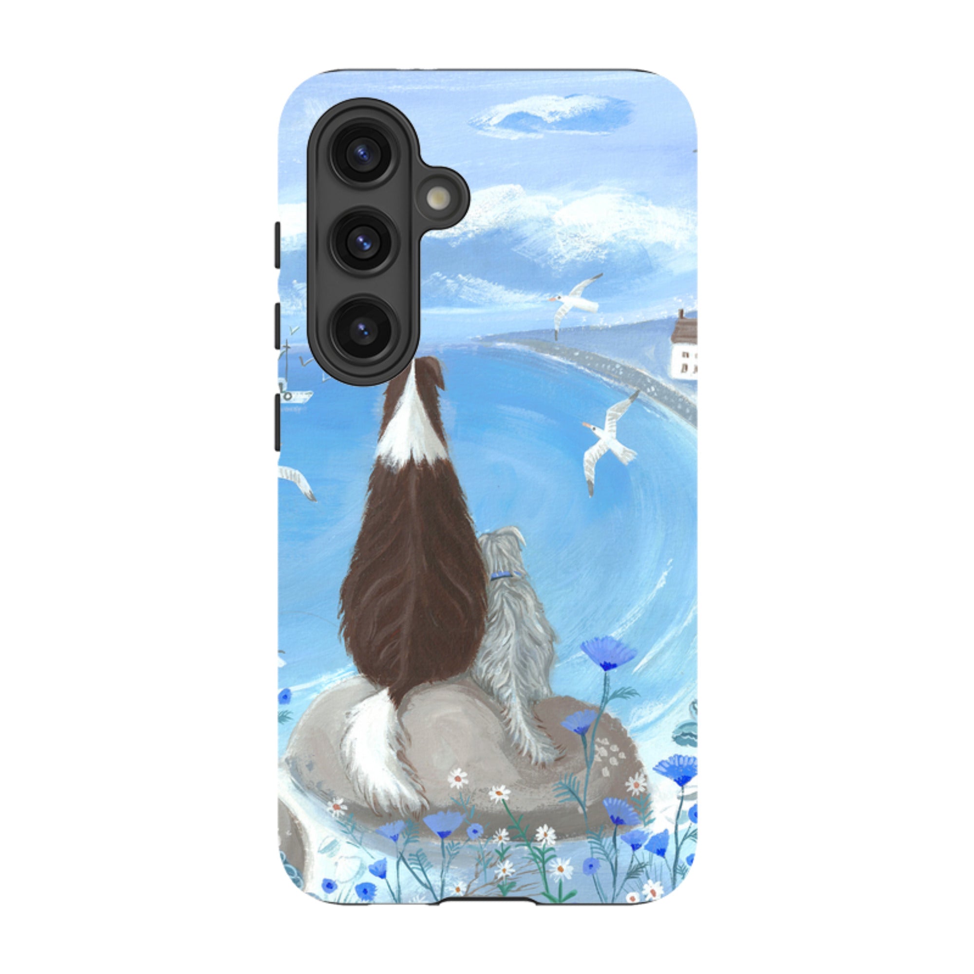 Samsung Tough Case - Beach Dog By Mary Stubberfield