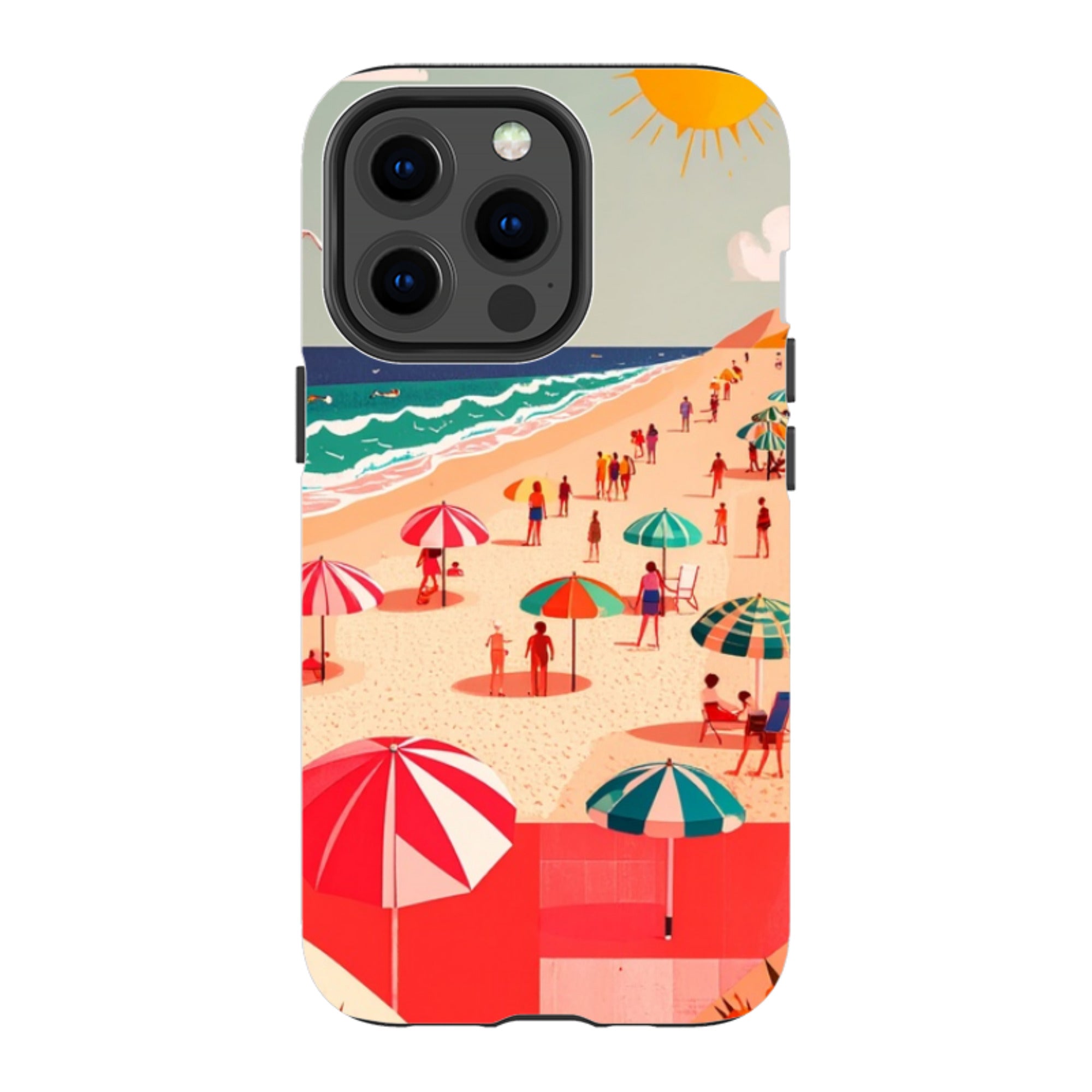 iPhone Tough Case - Mediterranean Beach