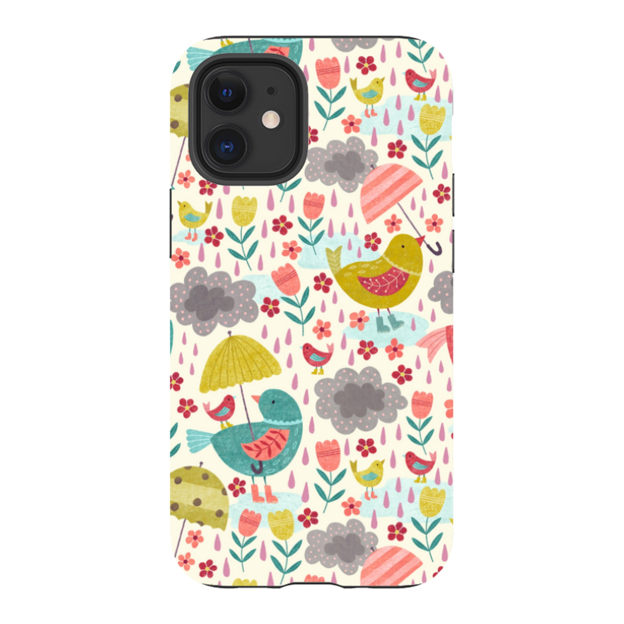 iPhone Tough Case - Rain Birds By Suzy Taylor
