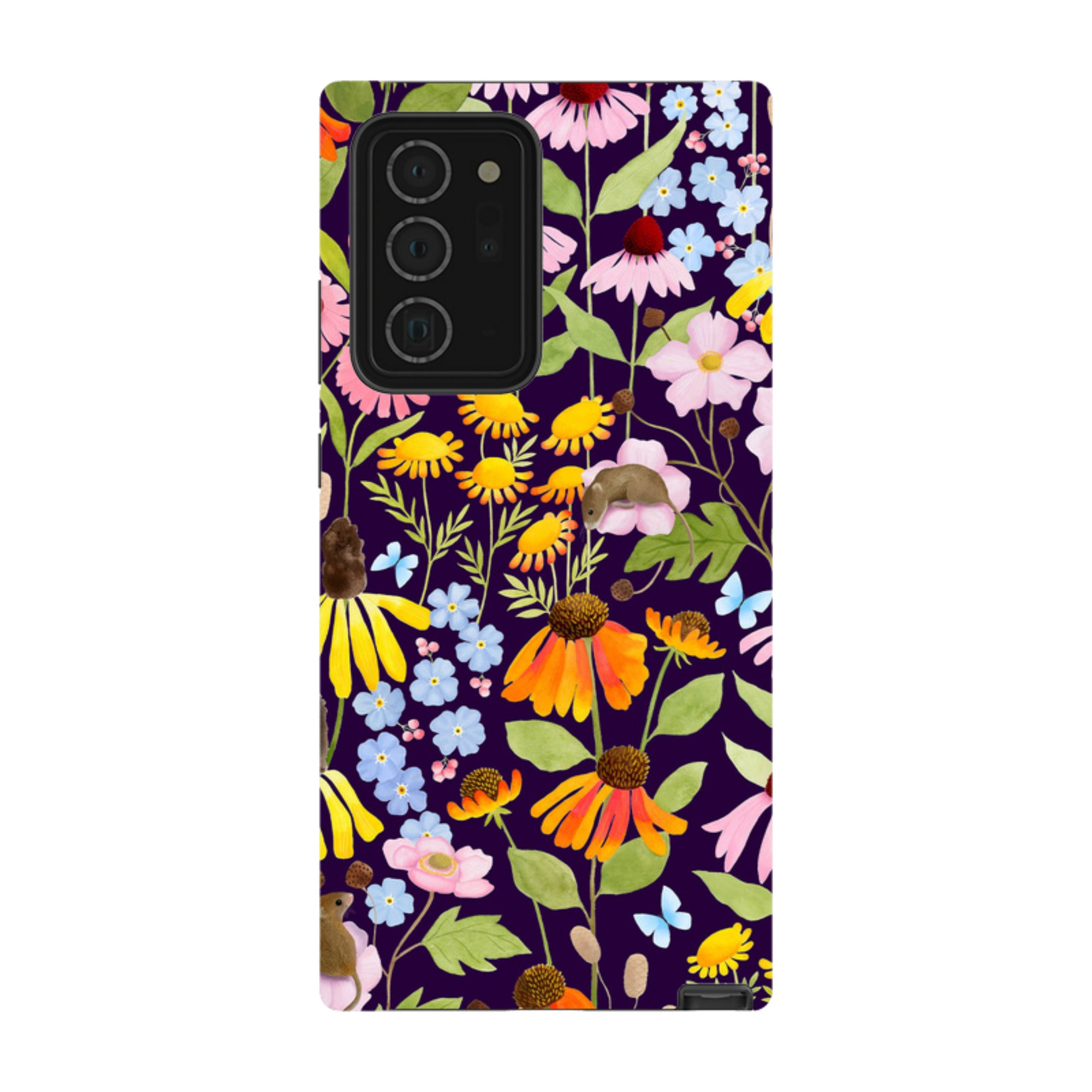 Samsung Tough Case - Mice And Wildflowers By Bex Parkin