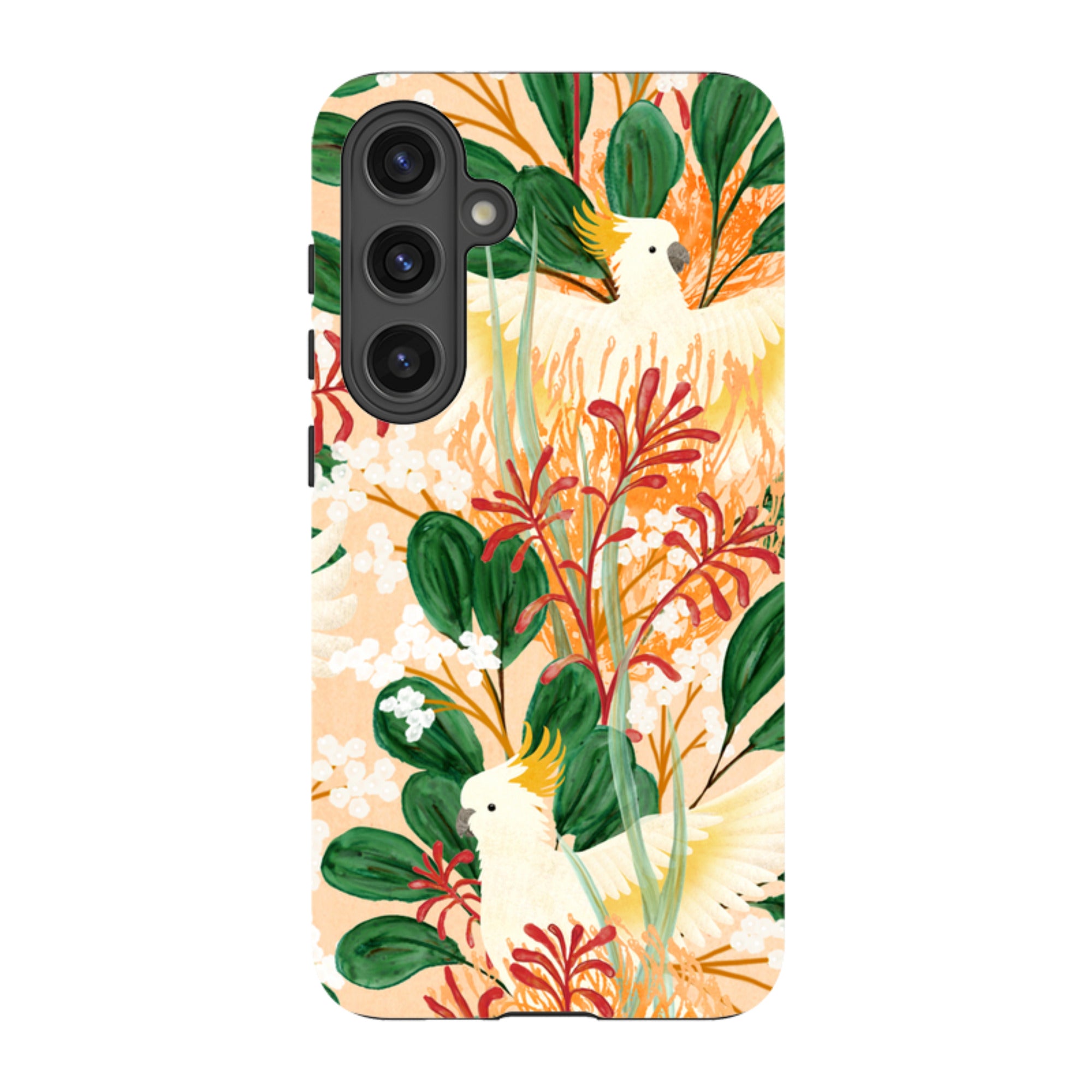 Samsung Tough Case - Cockatoo By Katherine Quinn