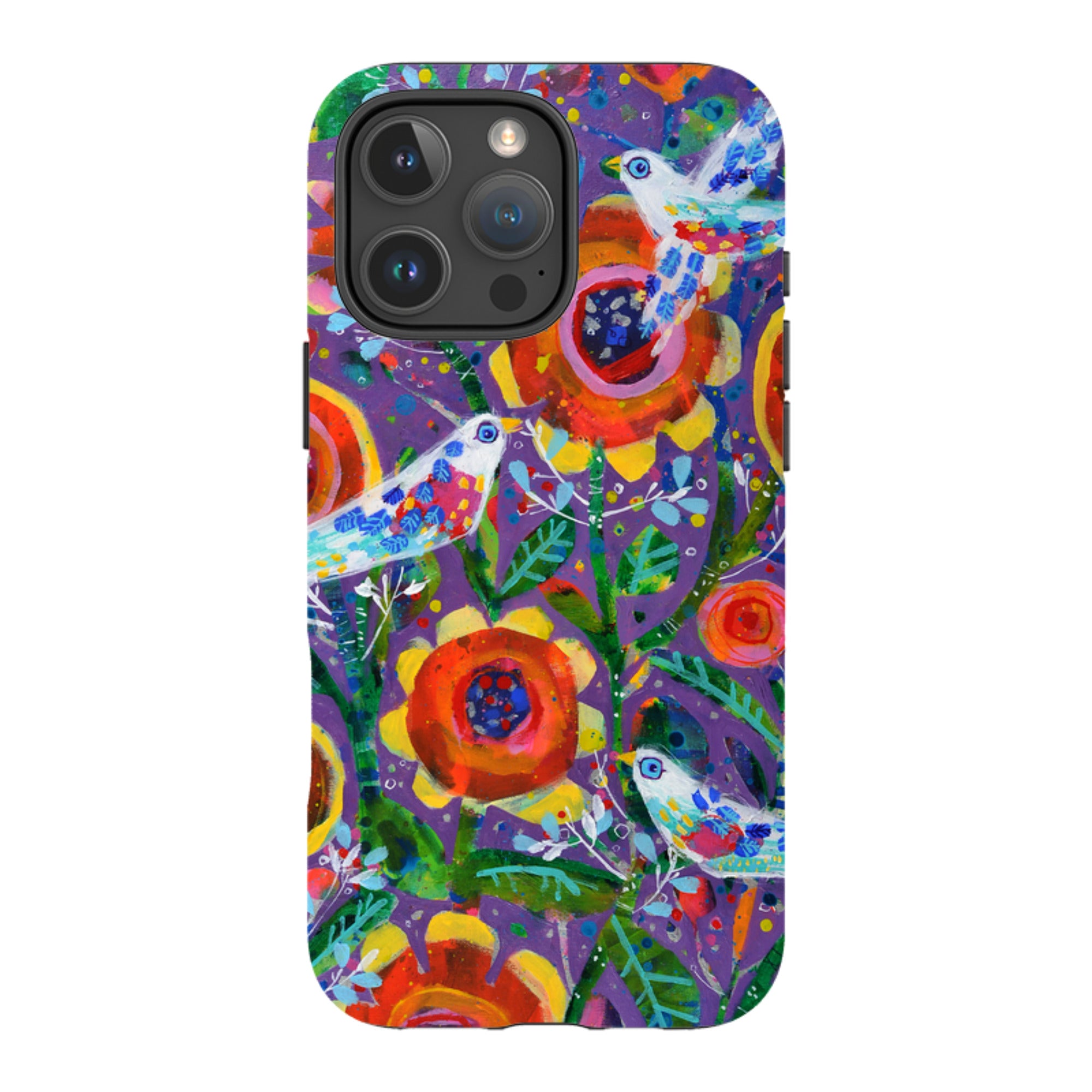 iPhone Tough Case - Garden Party By Claire West
