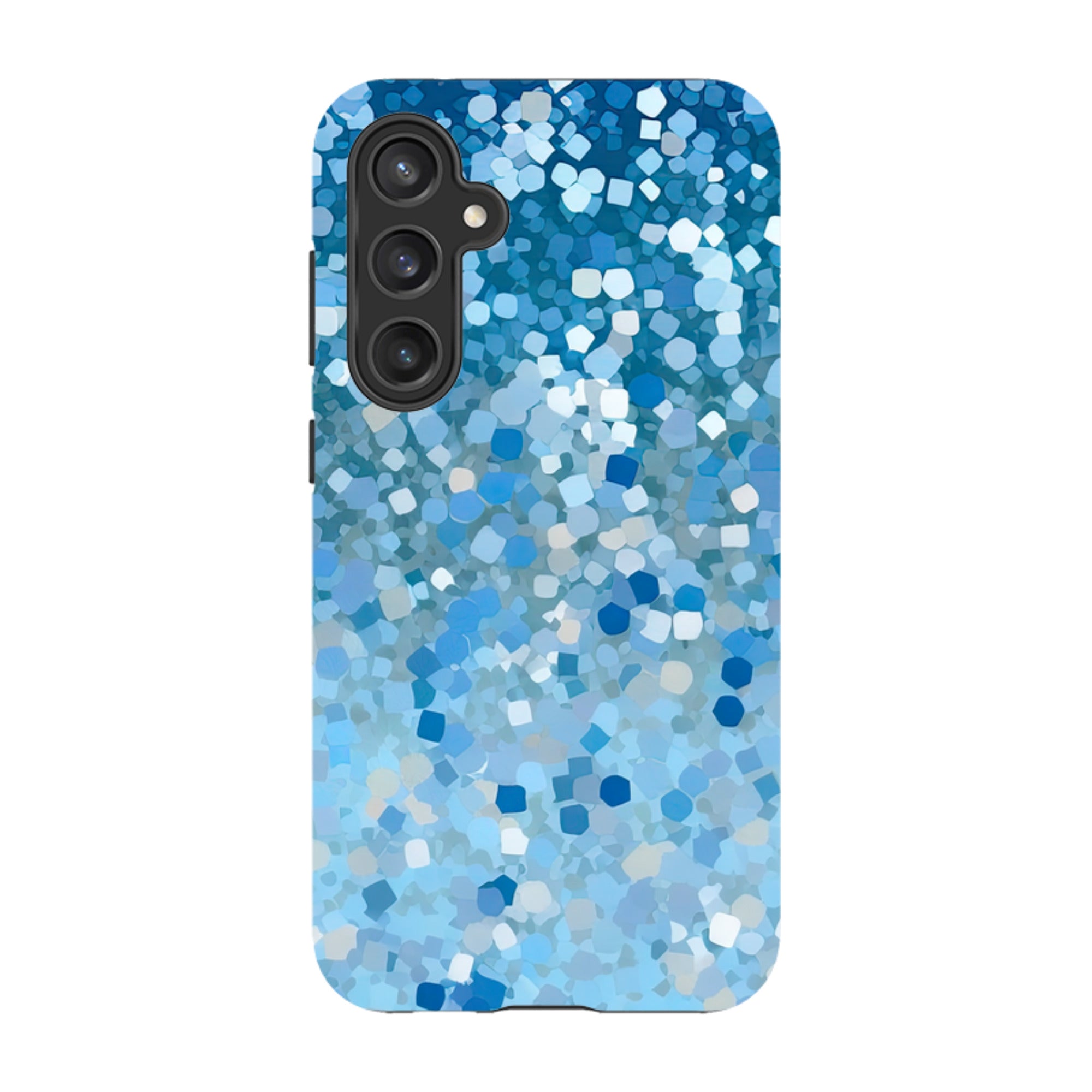 Samsung Tough Case - Blue Glitter II (Case Does Not Glitter)