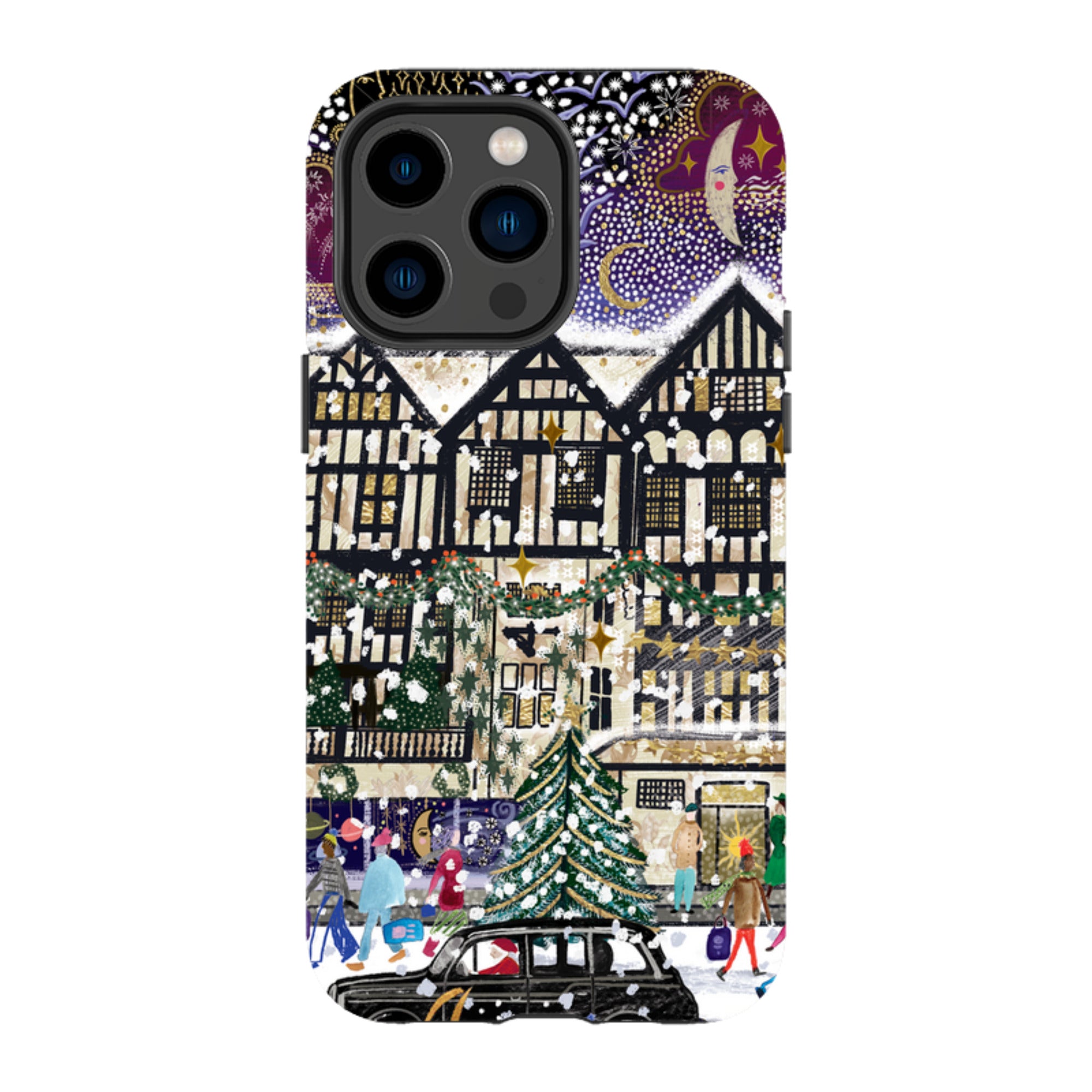 iPhone Tough Case - Christmas In London II By Emma Frances Grant