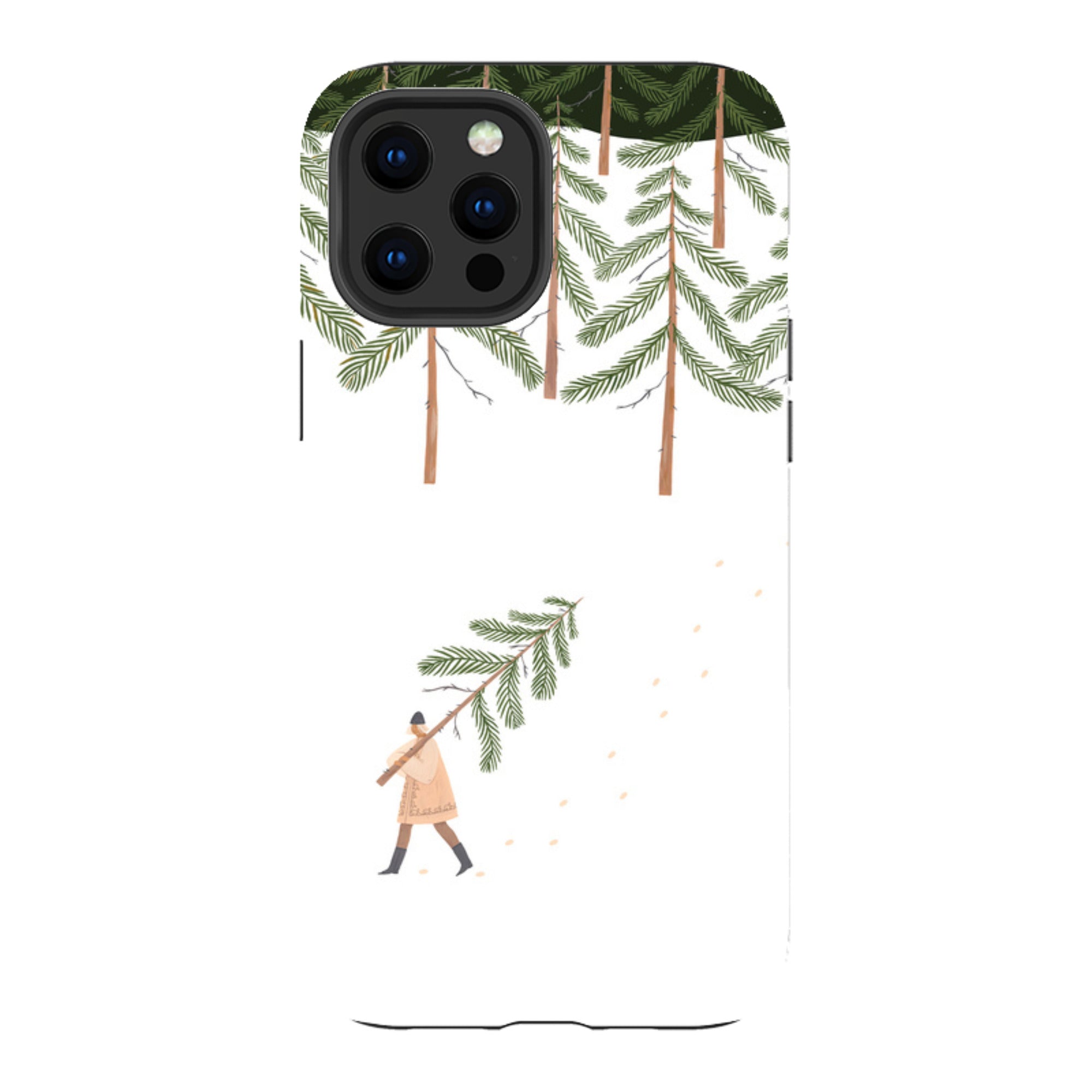 iPhone Tough Case - Coming Home For Christmas By Madalina Andronic