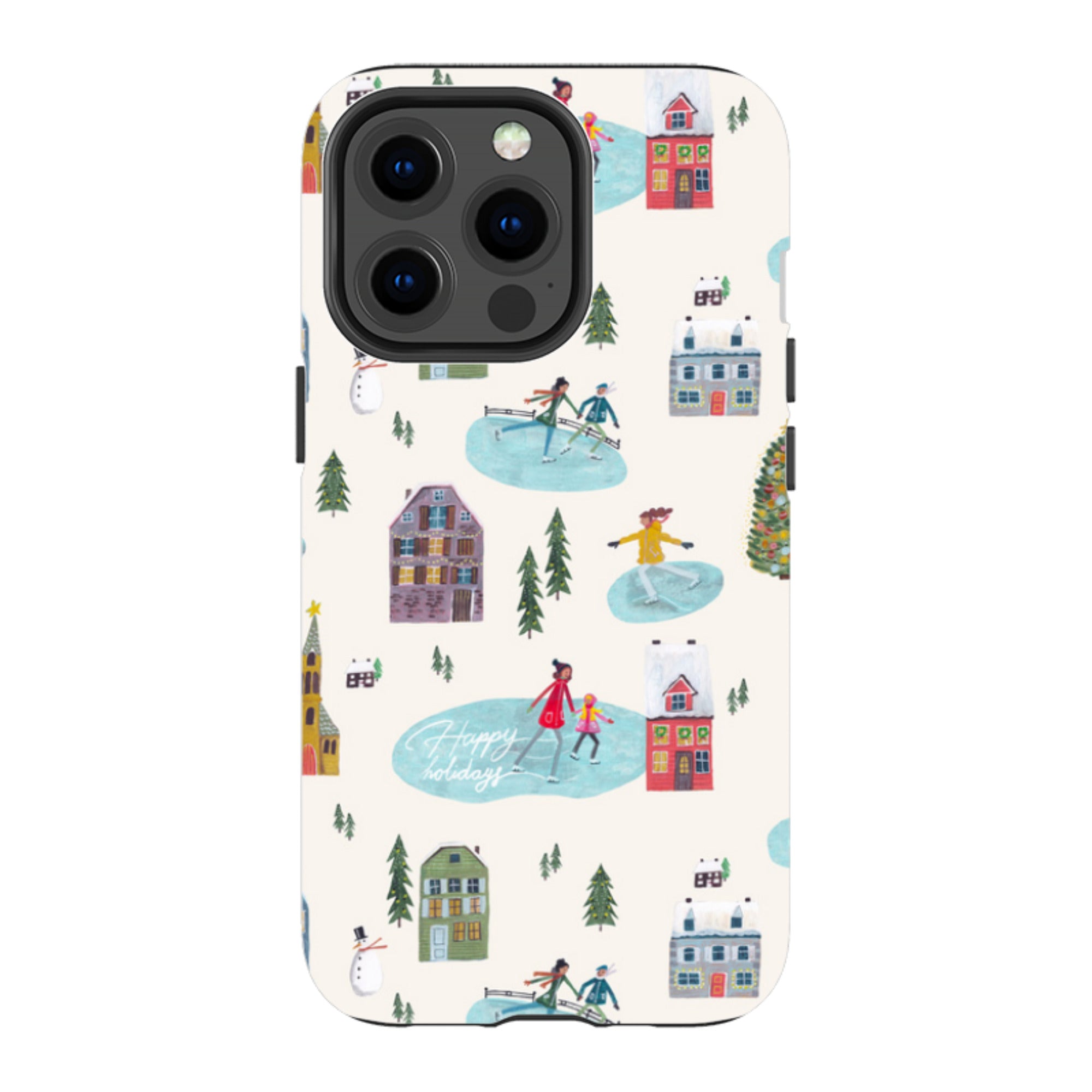 iPhone Tough Case - Happy Holidays By Caroline Bonne Muller
