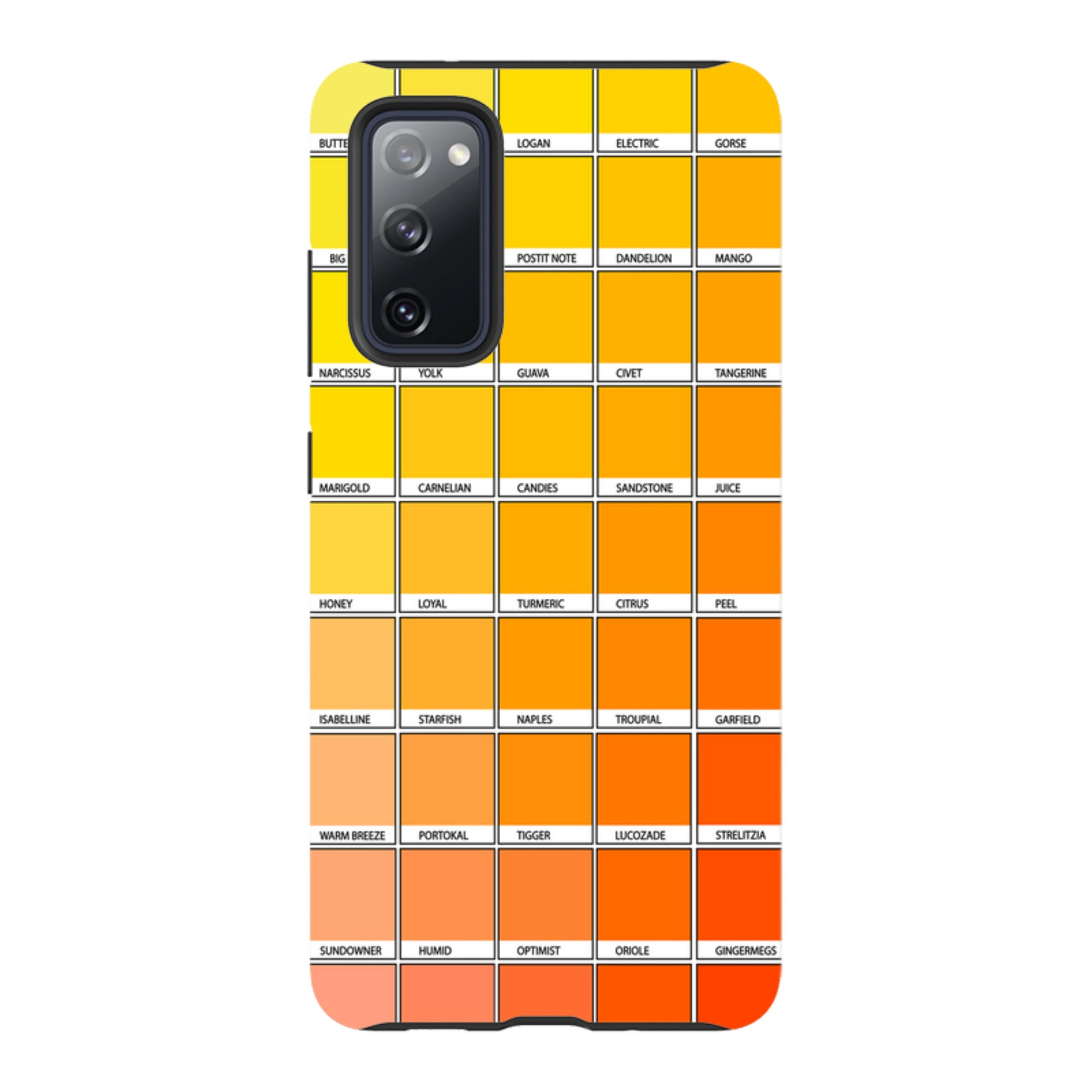 Samsung Tough Case - Yellow Chromology By Kitty Joseph