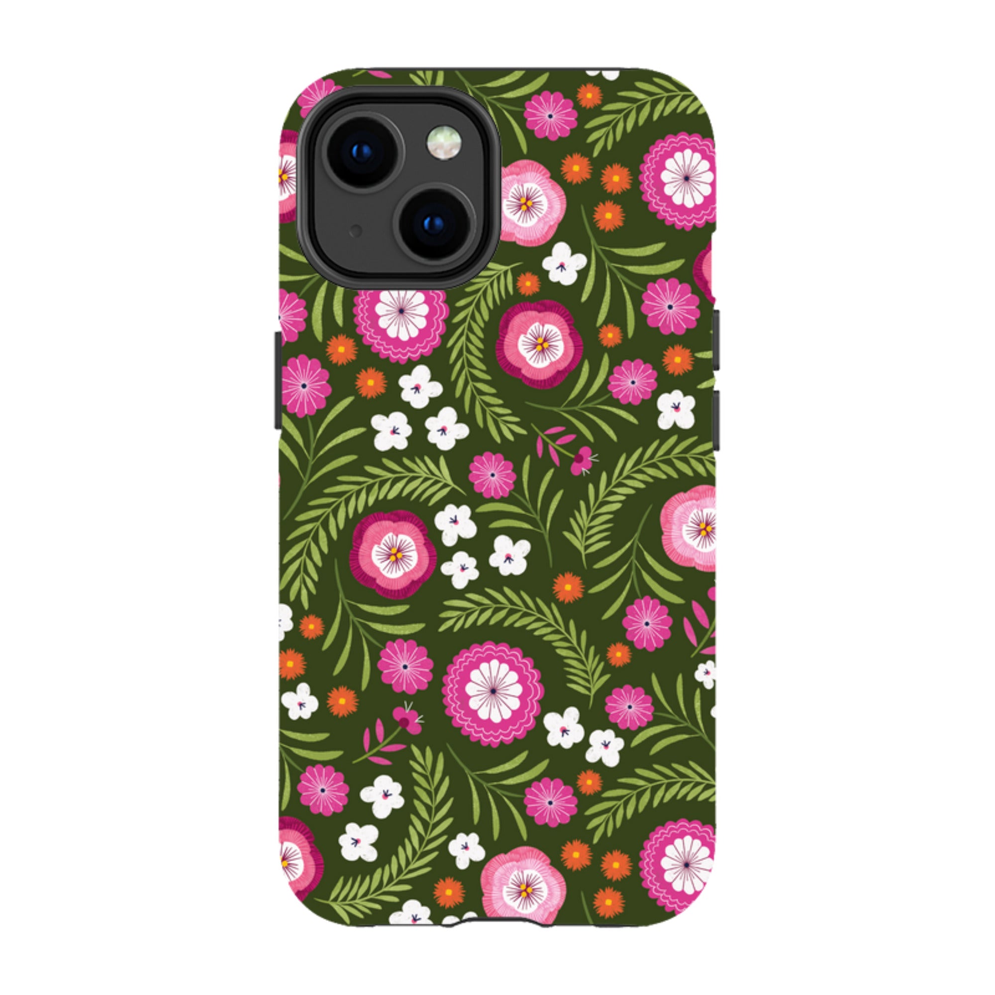iPhone Tough Case - Posy Garden III By Ali Brookes