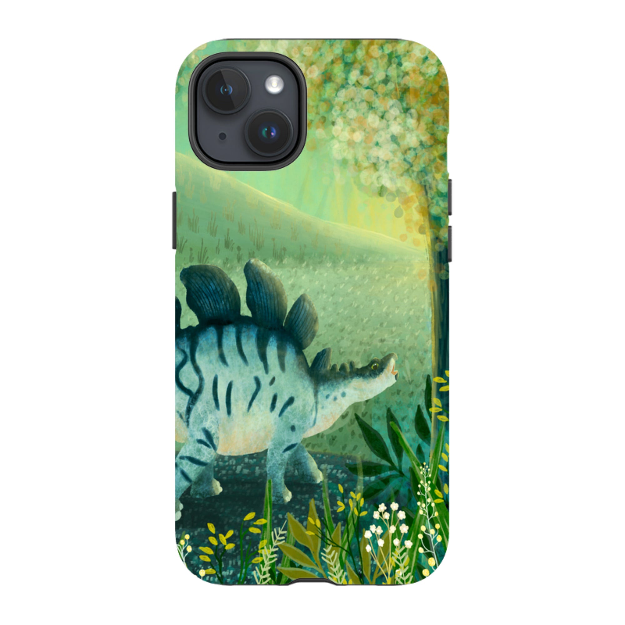 iPhone Tough Case - Dino Park By Katherine Quinn
