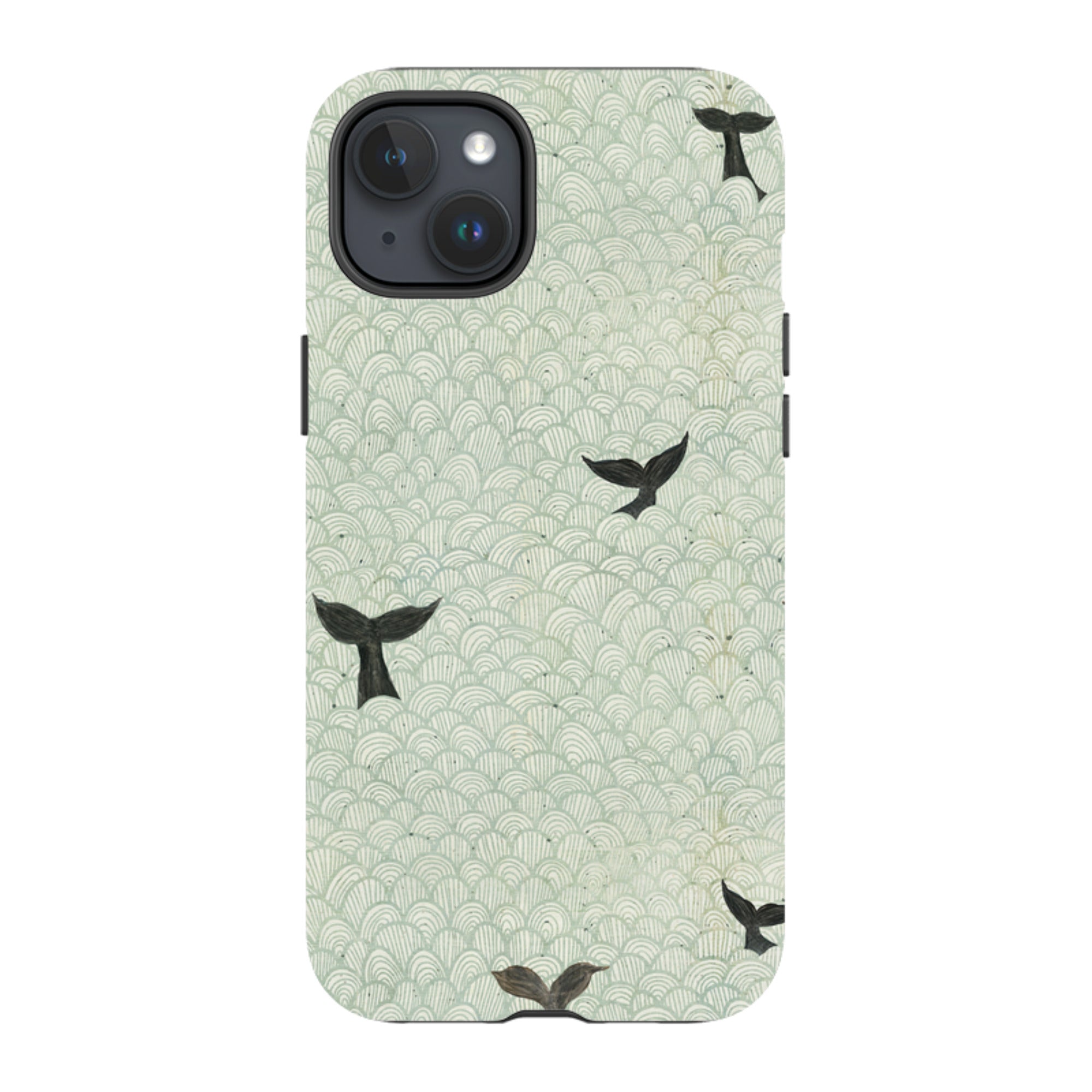 iPhone Tough Case - Whale Tails By Katherine Quinn