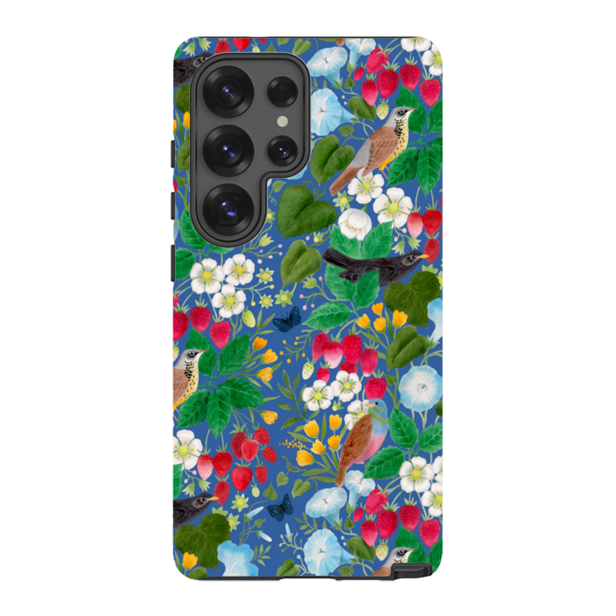 Samsung Tough  Case - Strawberry Thief By Bex Parkin