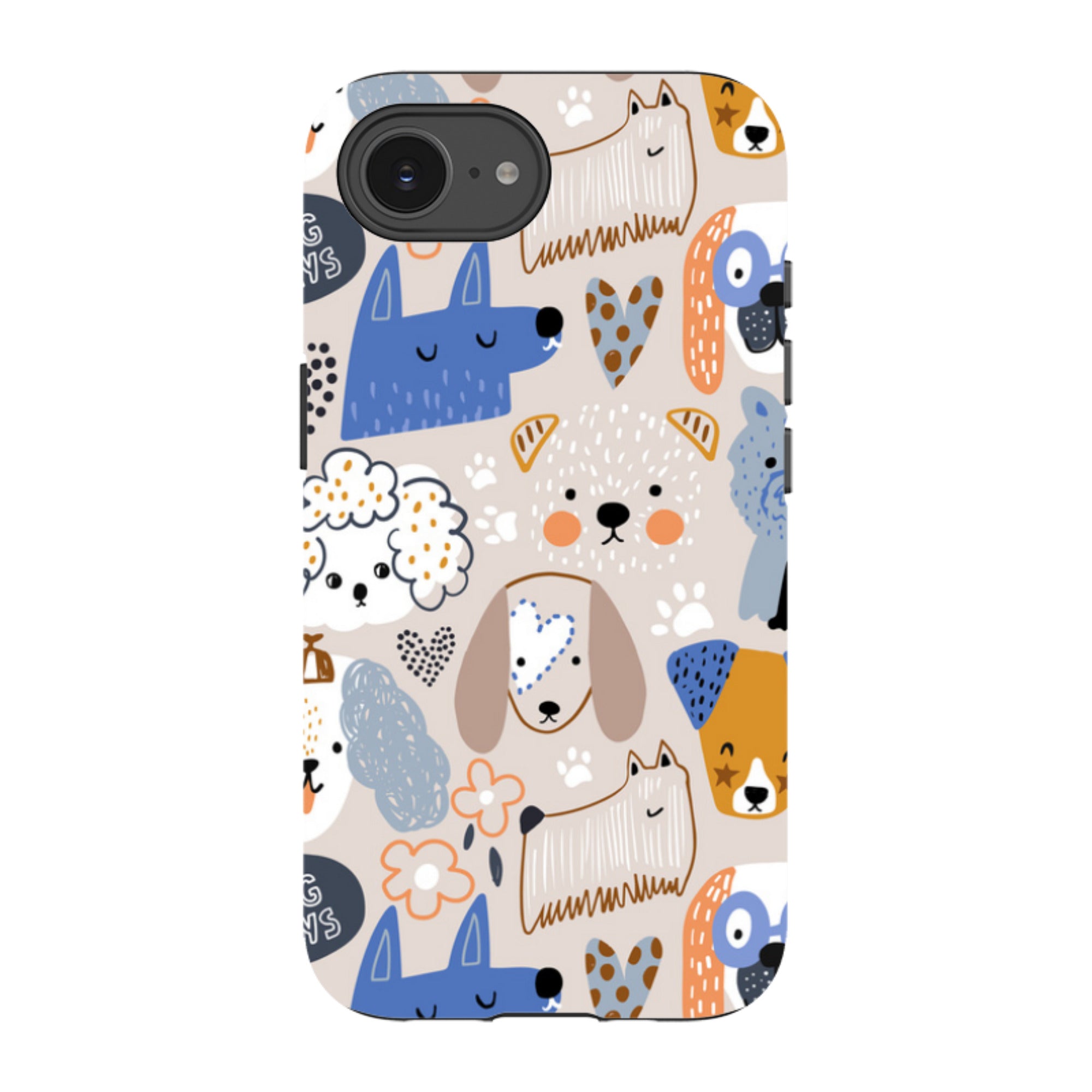 iPhone Tough Case - Love Dogs