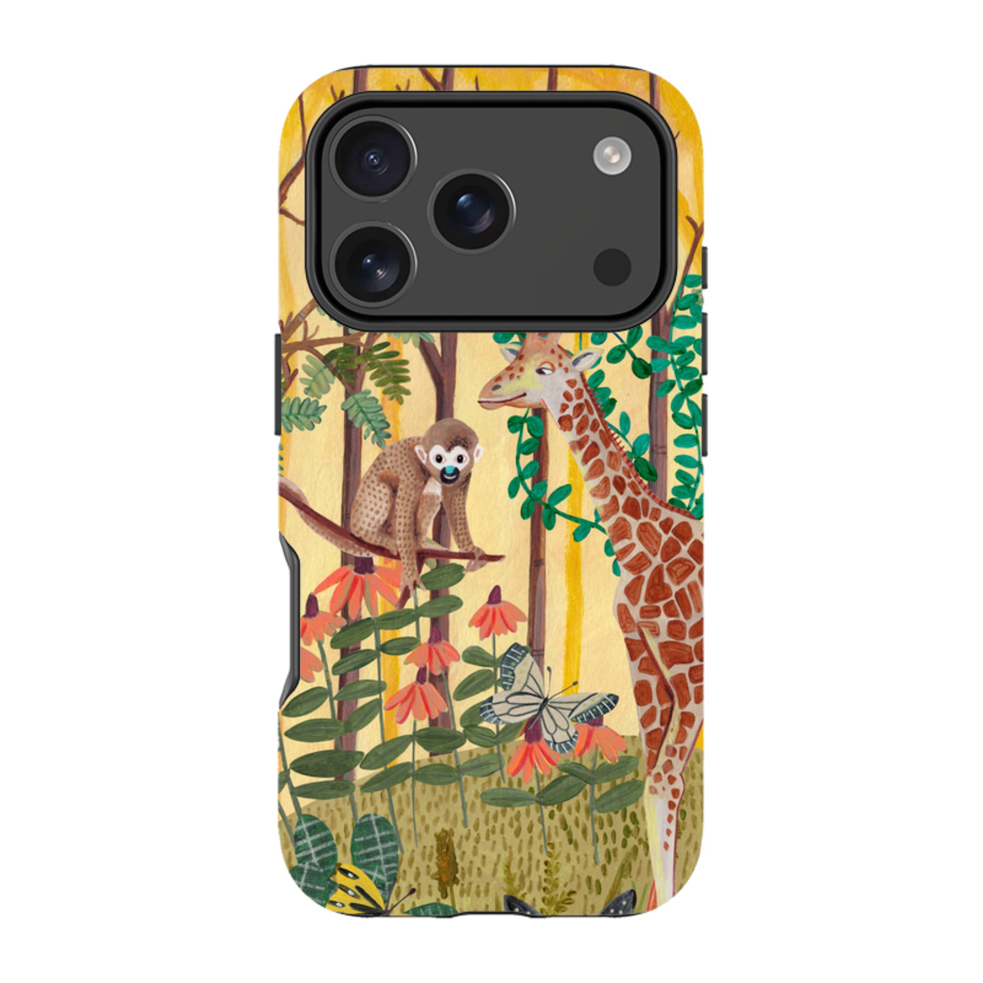 iPhone MagSafe Tough Case -  Giraffe By Caroline Bonne Muller