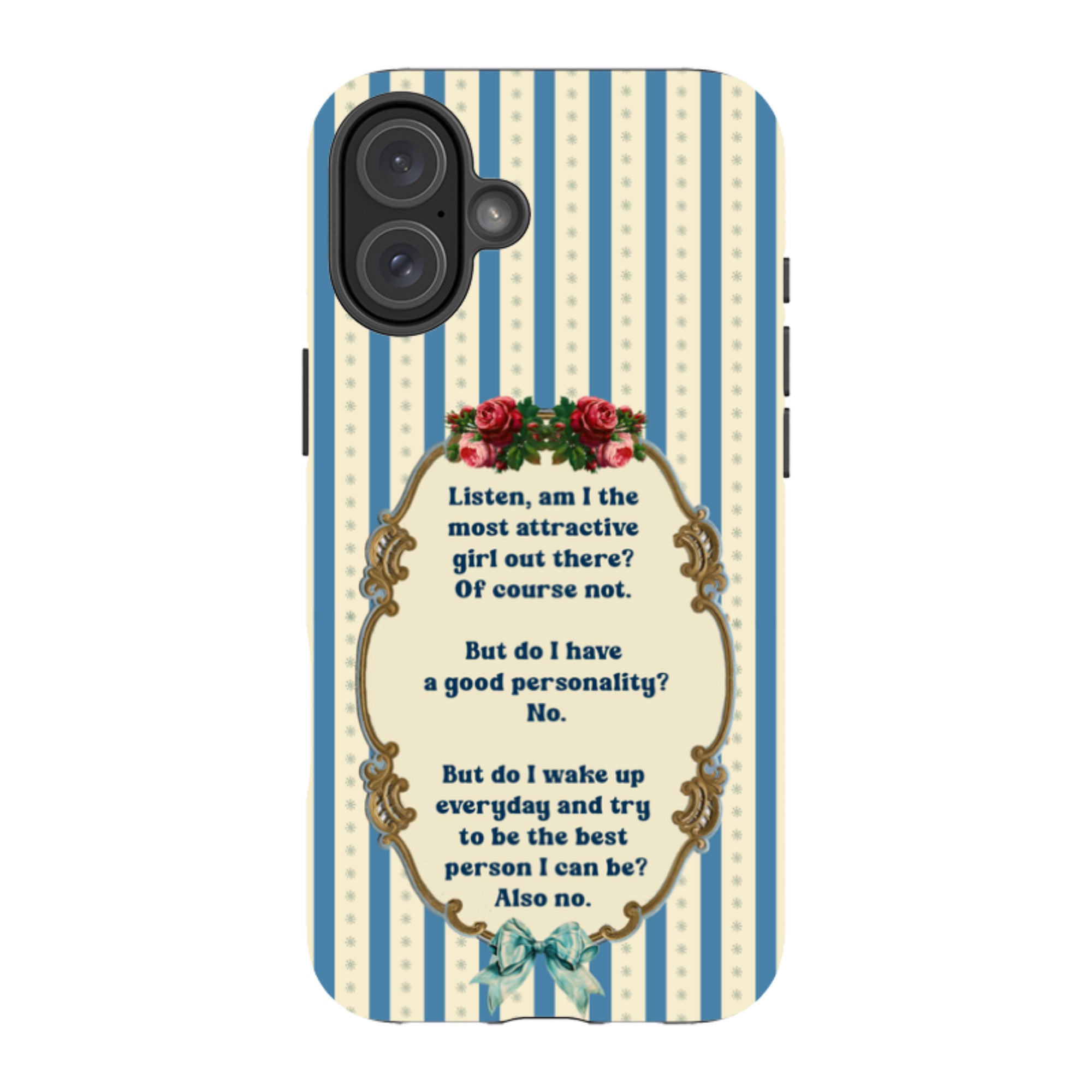 iPhone Tough Case - Attractive By Clare Jordan