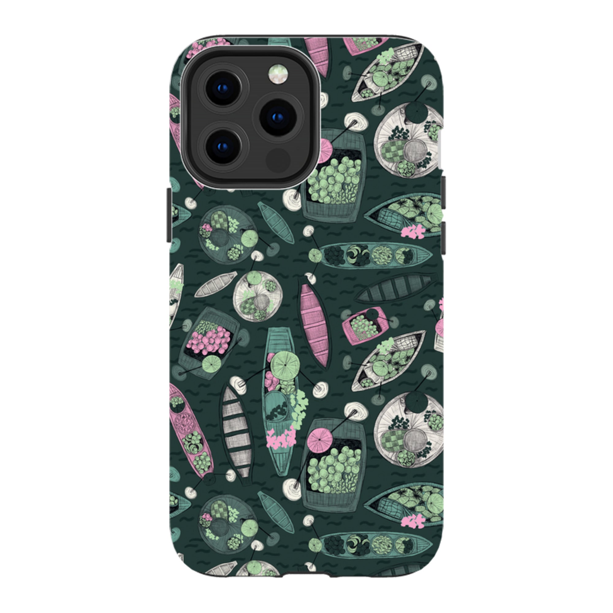 iPhone MagSafe Tough Case -  Floating Markets A By Jade Mosinski
