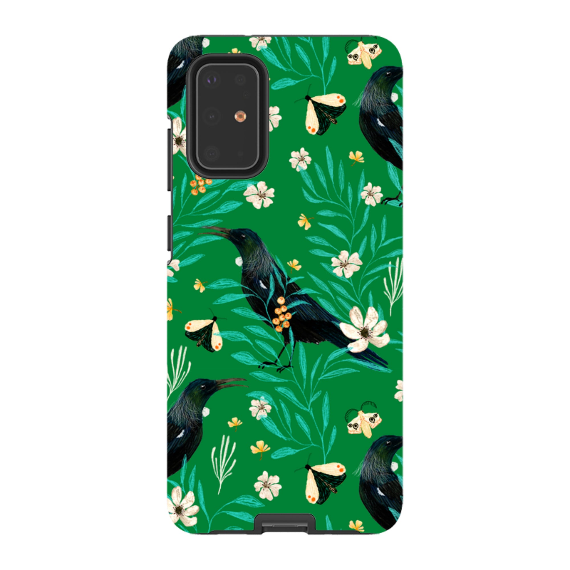 Samsung Tough Case - Tui Green By Katherine Quinn