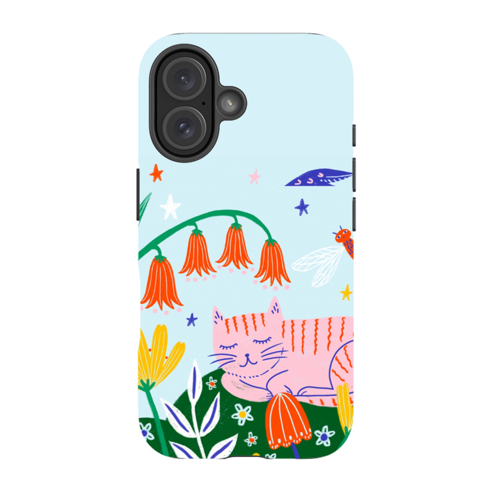 iPhone Tough Case - Cat By Lee Foster Wilson