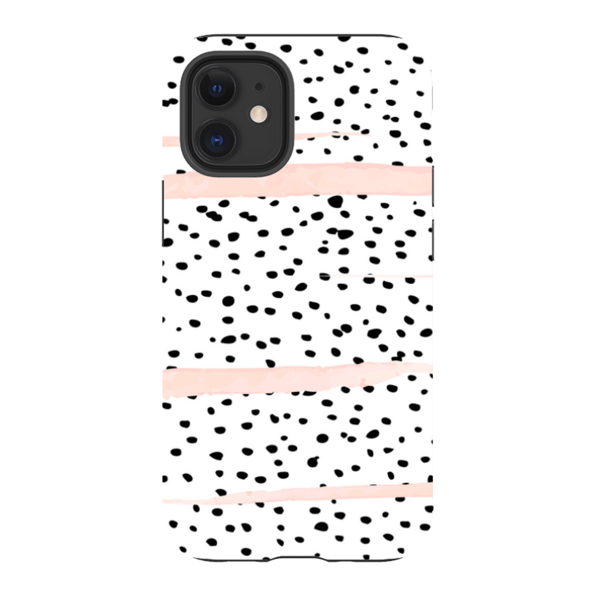 iPhone Tough Case - Dots And Blush