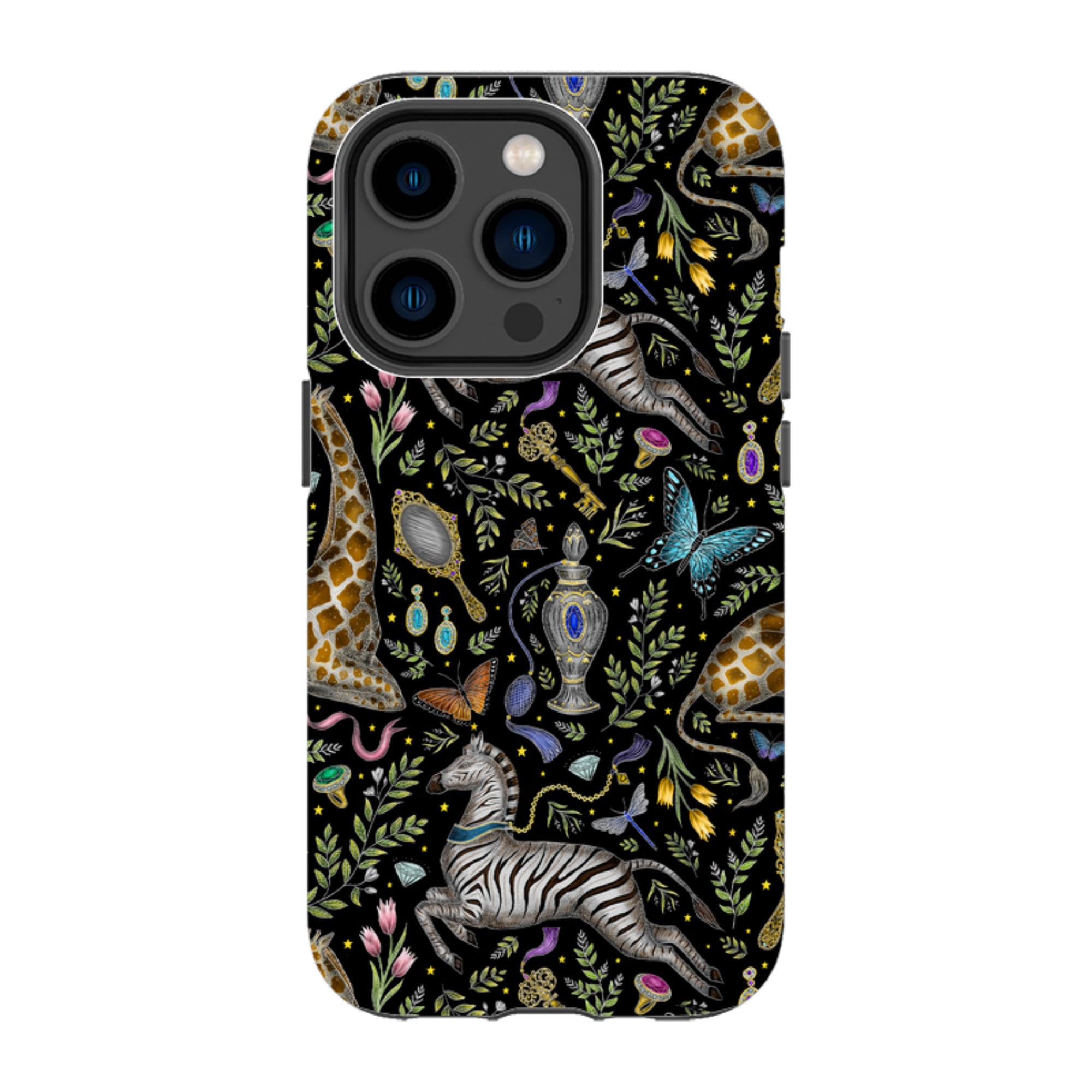 iPhone MagSafe Tough Case -  Dressing Table Black By Catherine Rowe