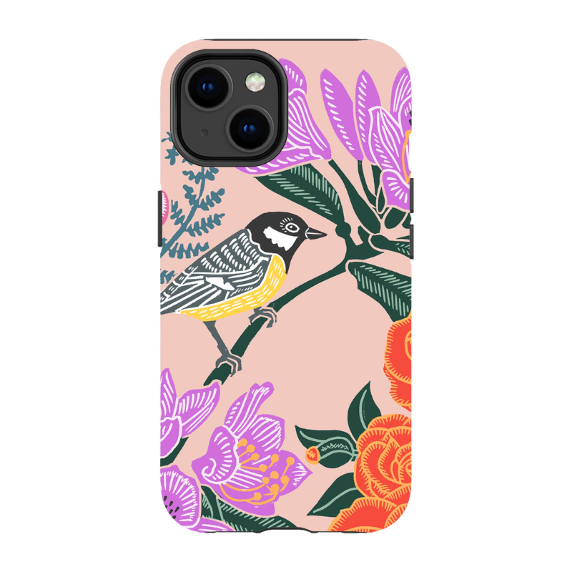 iPhone Tough Case - Camelia By Kate Heiss