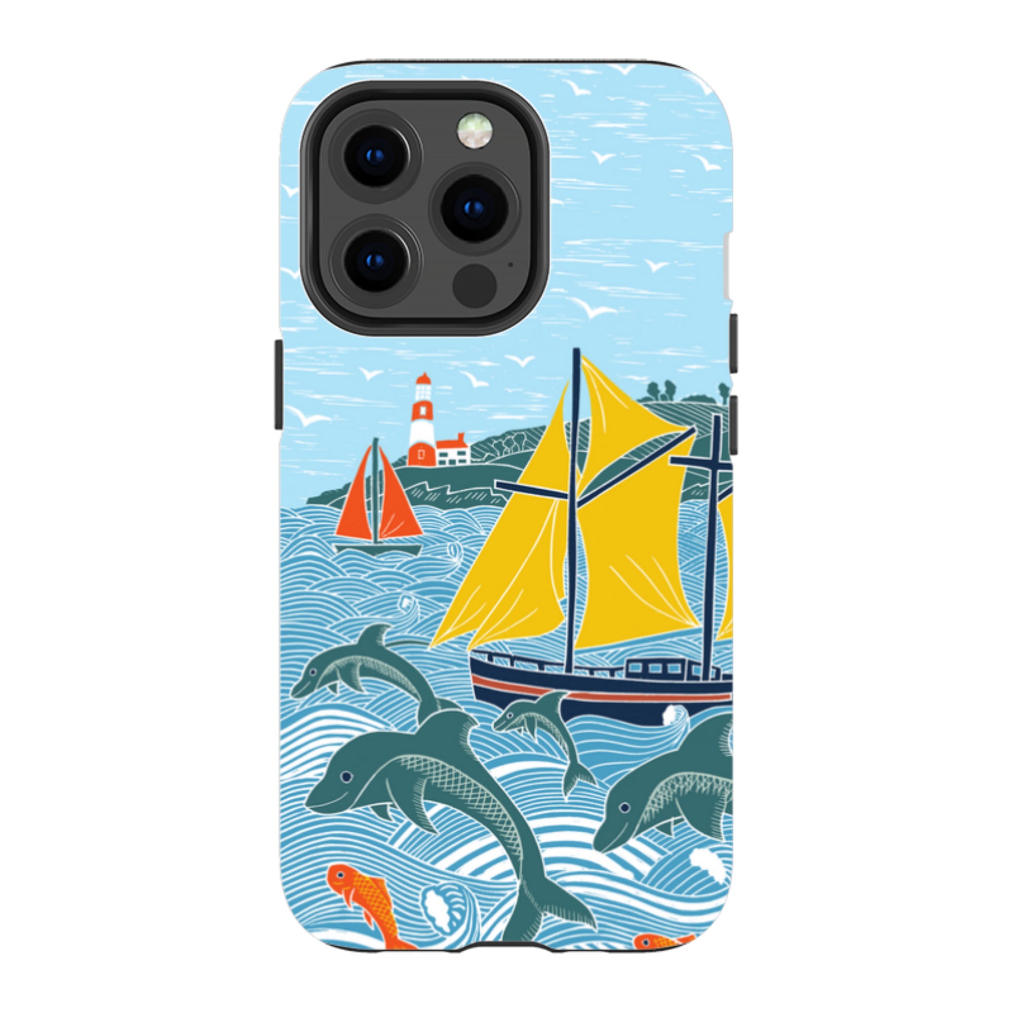 iPhone Case - Dolphins By Kate Heiss