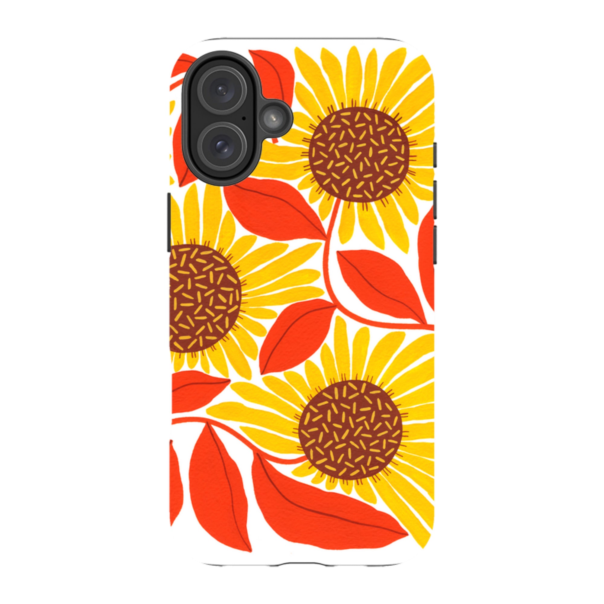 iPhone Tough Case - Sunflower By Madalina Andronic